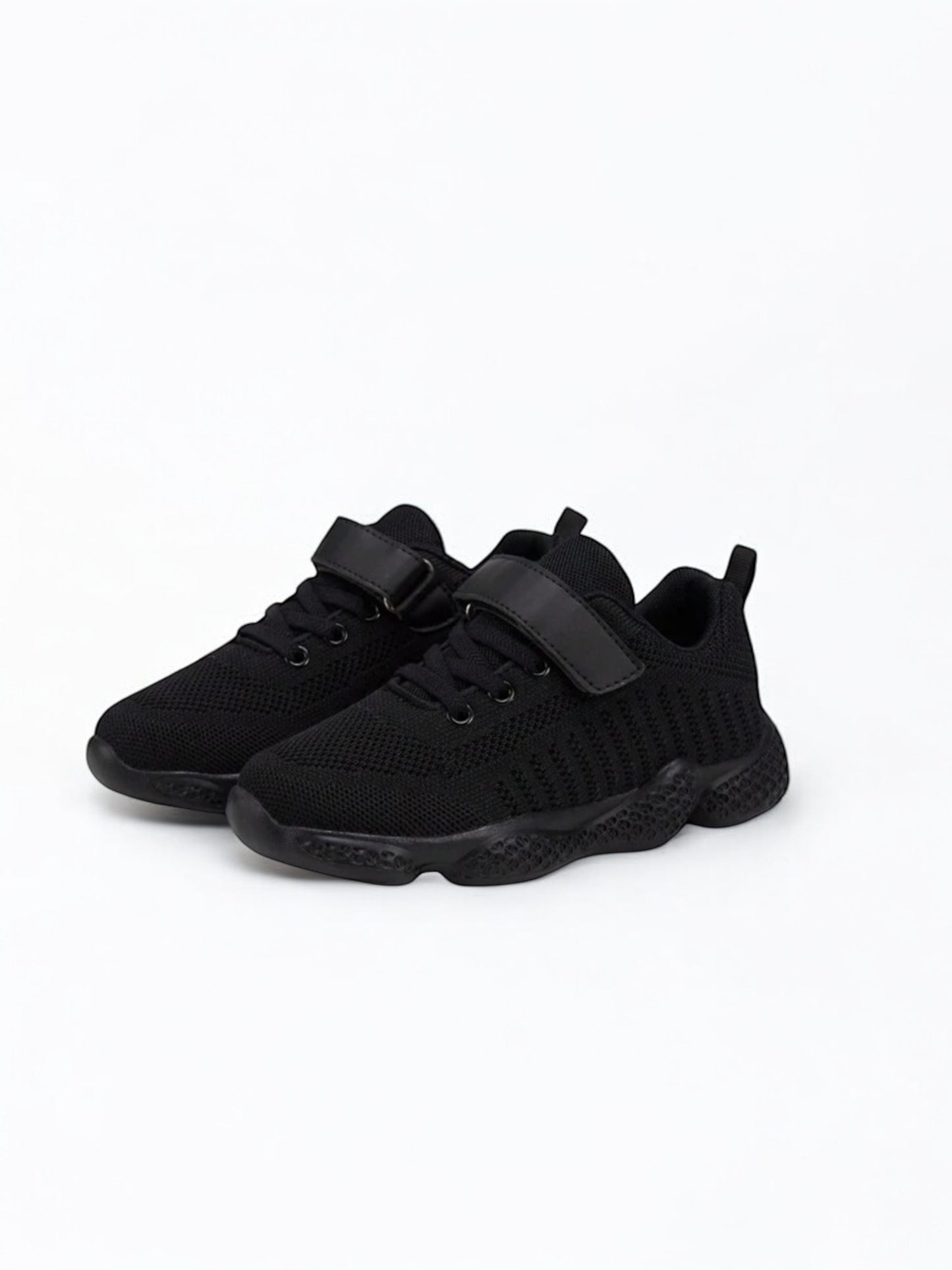 Black with Velcro strap sneakers 2k5