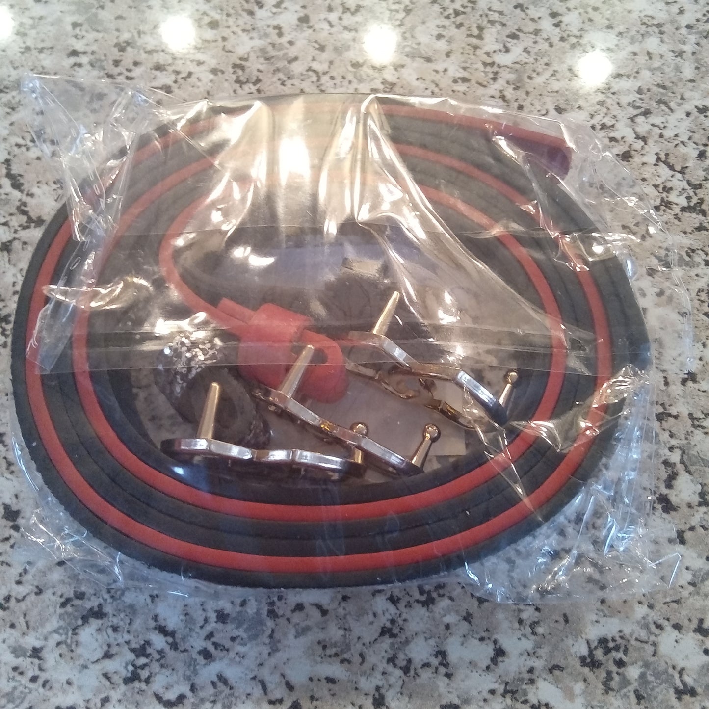 Double heart disign belt