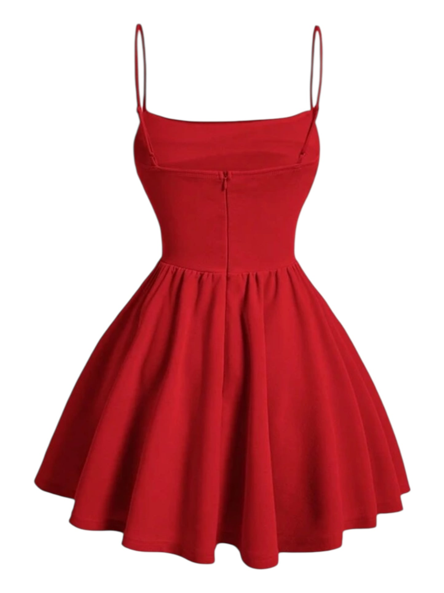 teen girls red Christmas dress
