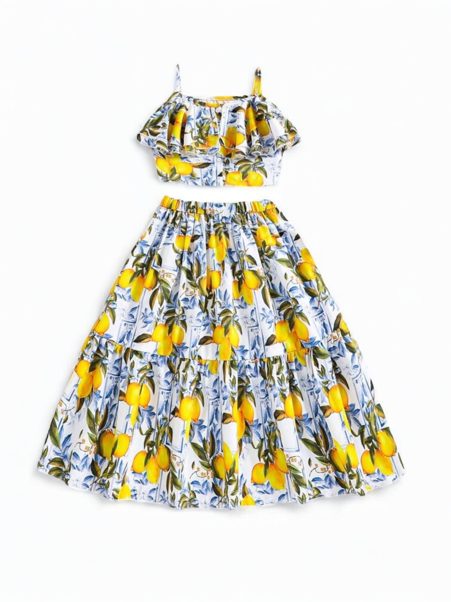 Lemon 2pc pre teen girl set