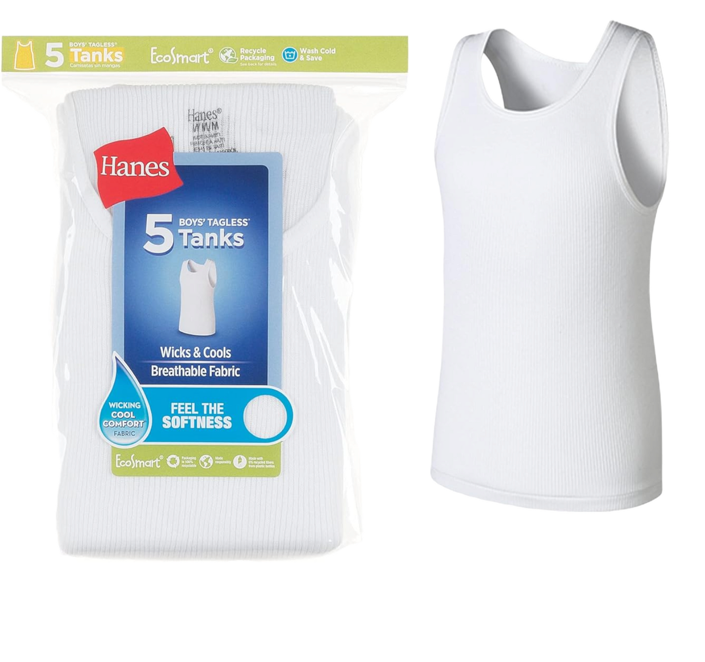 Boy undershirt 5pc