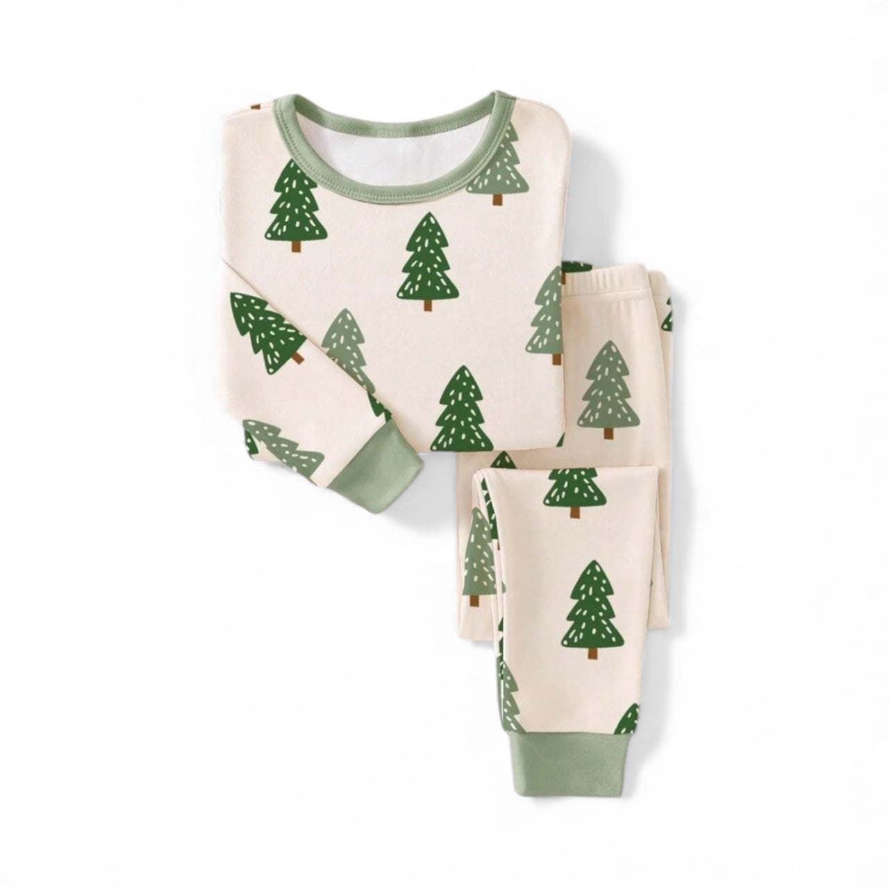 Green Christmas tree pj unisex