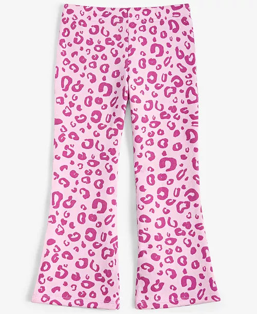 Pink cheeta print girl pants