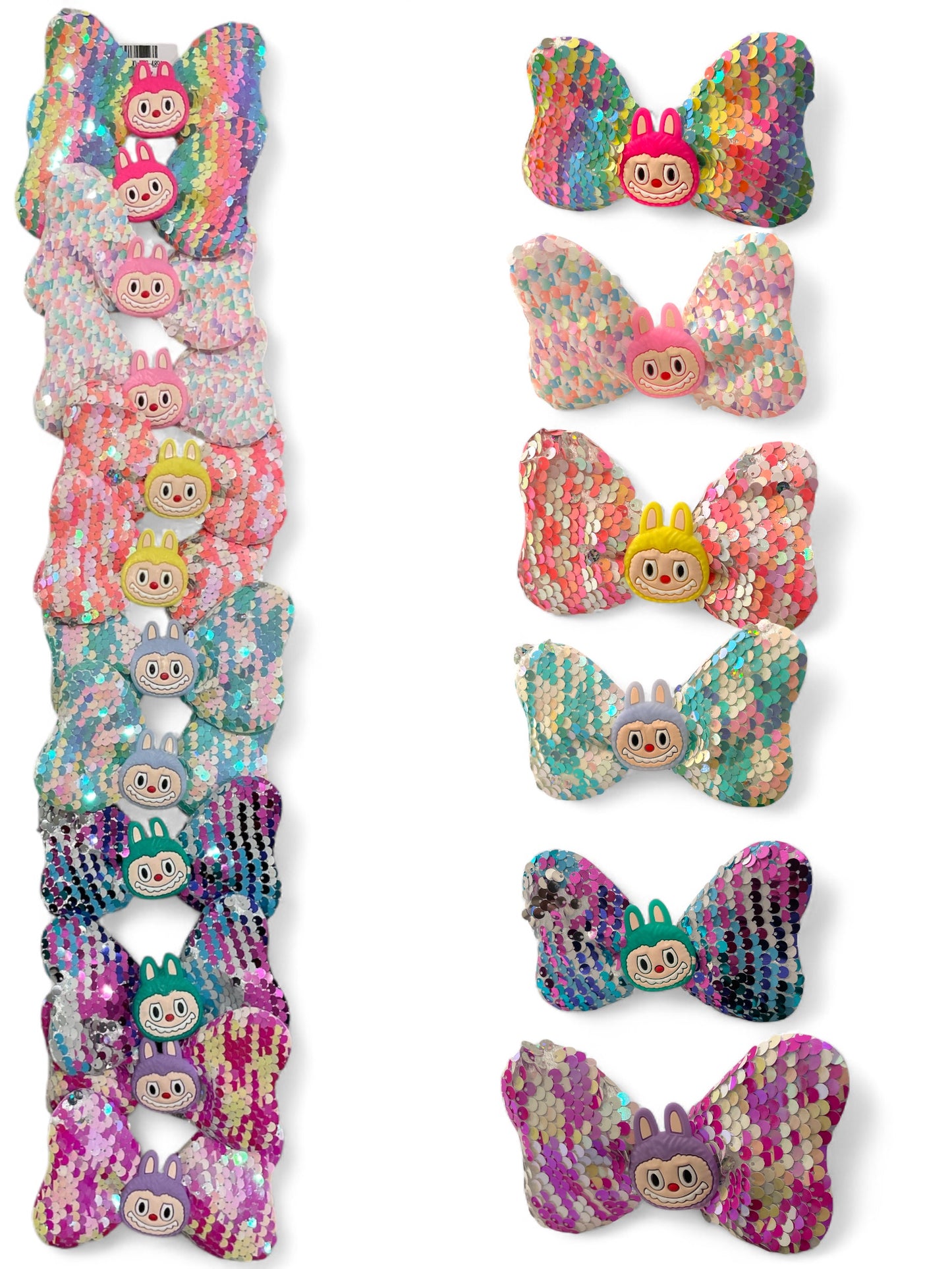 Labubu hair bows