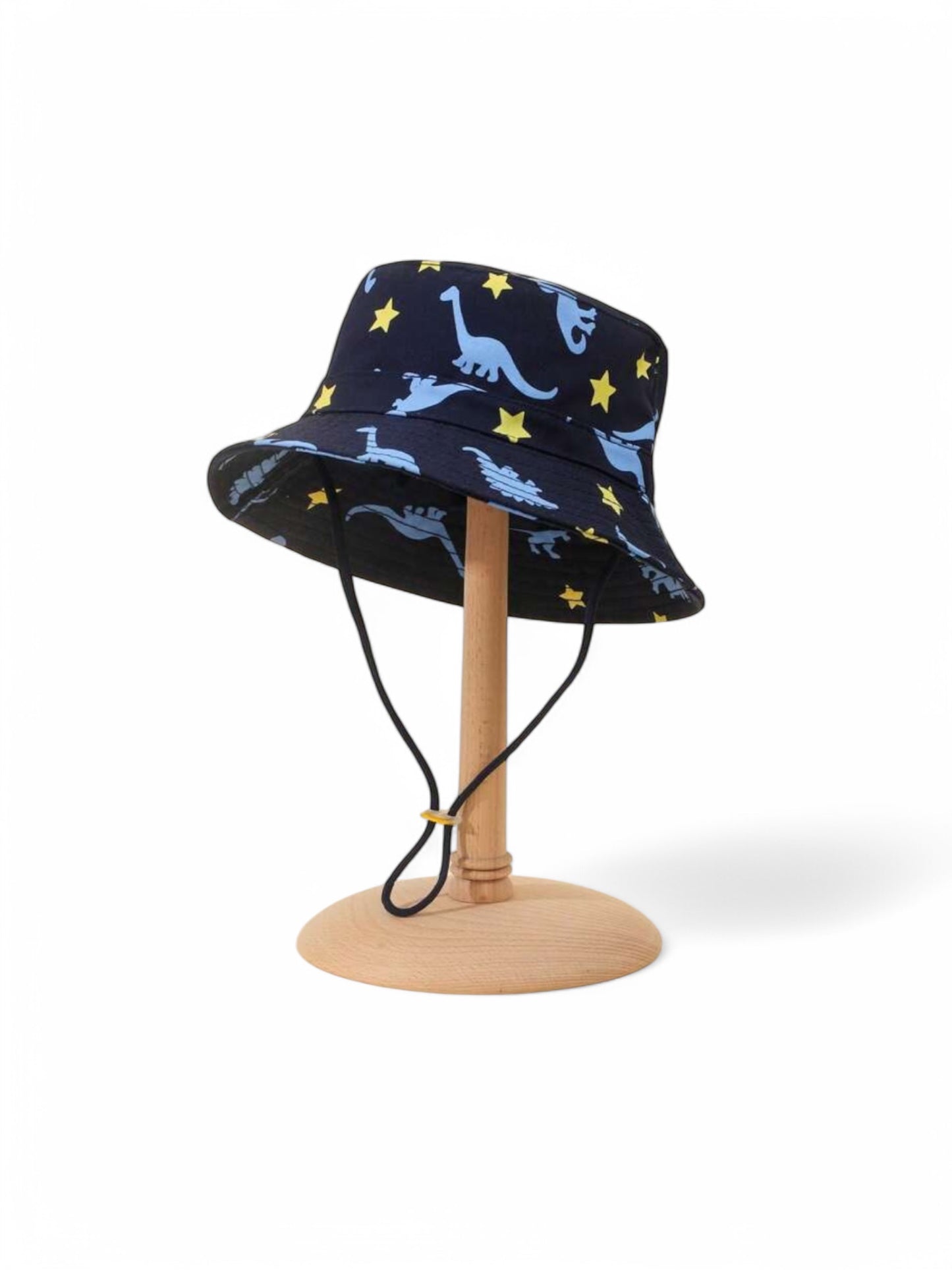 Dino blue toddler baby bucket hat
