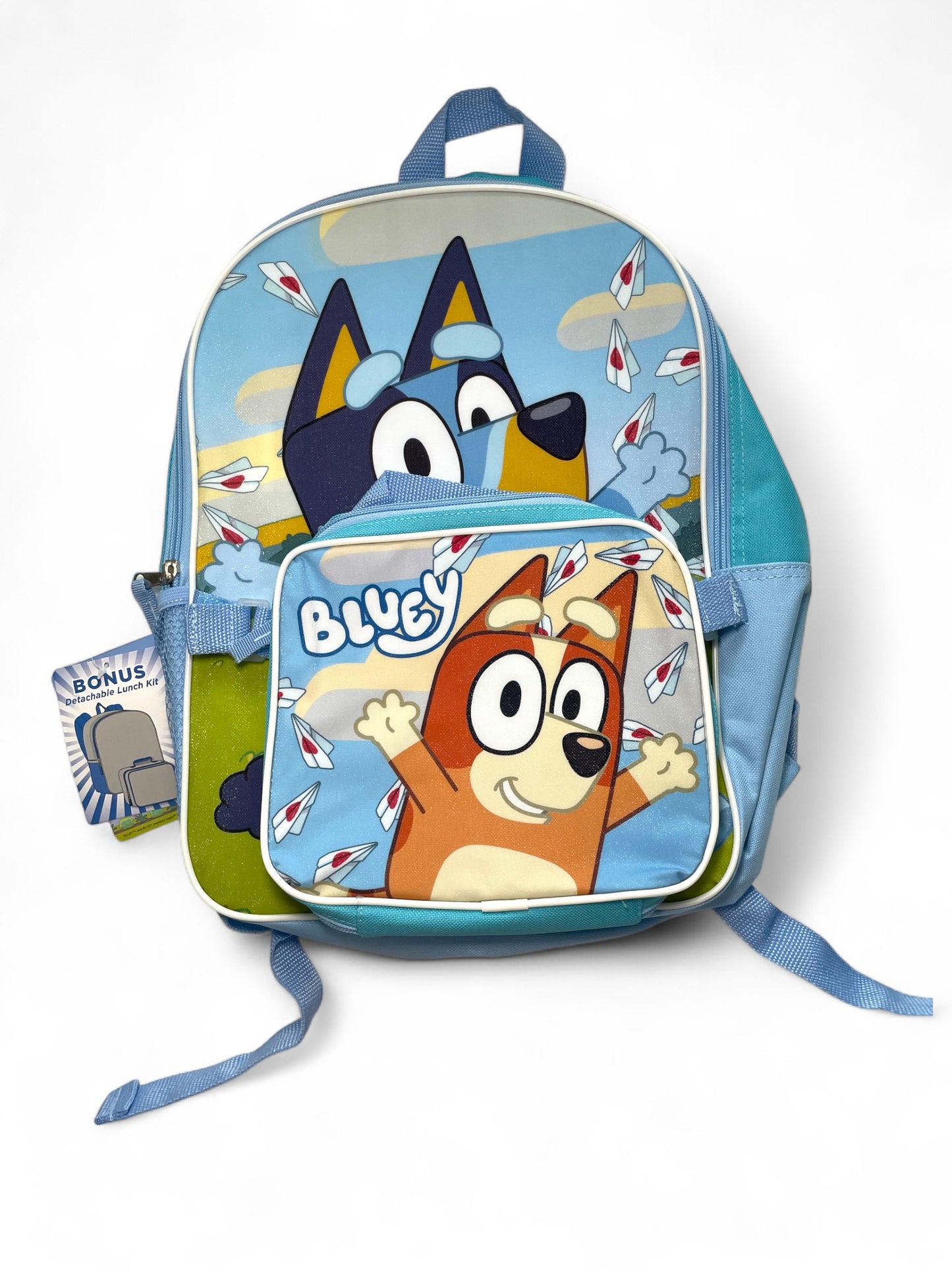 Bluey 2pc backpack (square)