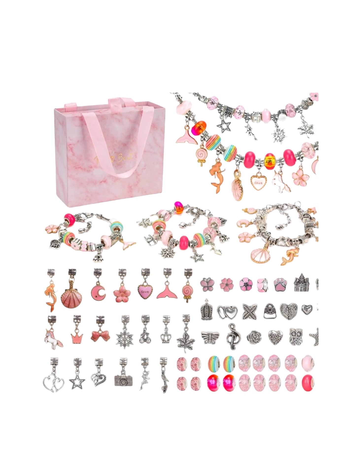 Girls bracelet maker set