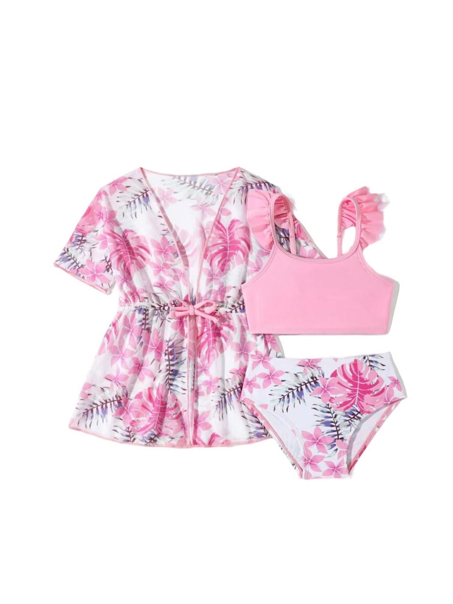 Girls 3pc baby swimsuit