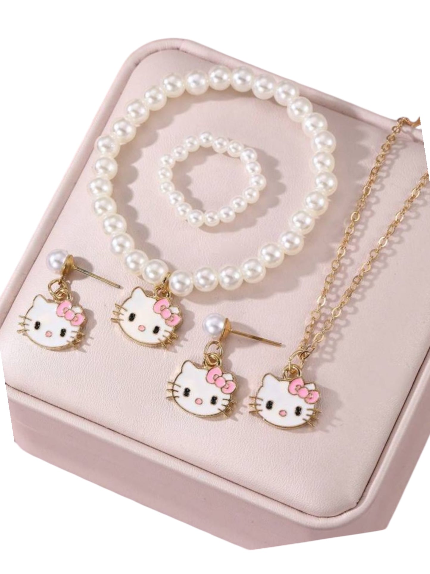 Hello kitty bracelet set