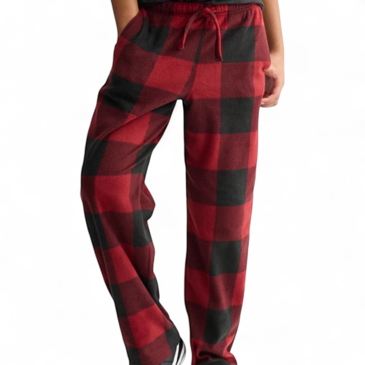 Red plaid pj pants pre teen