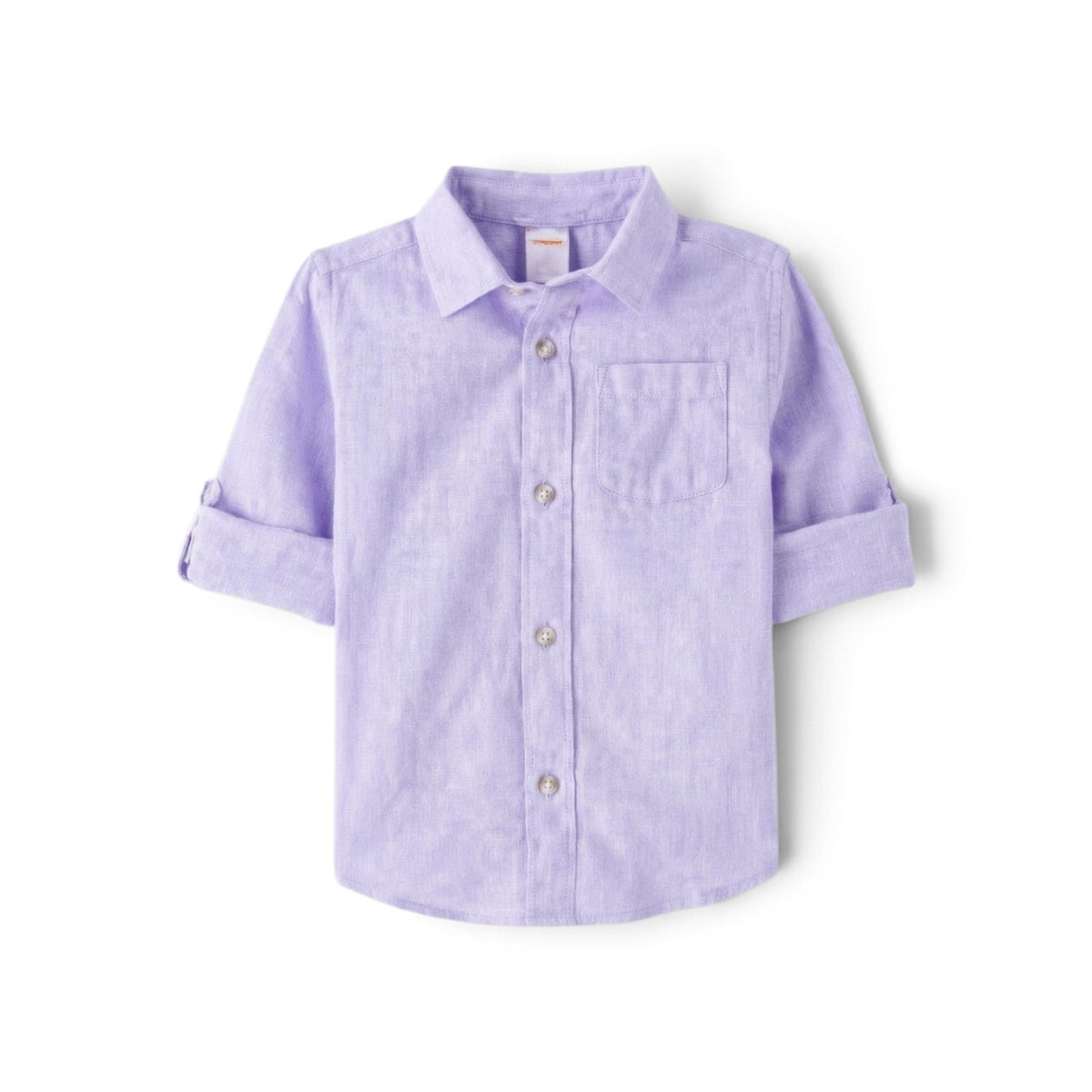 Boys Purple linen shirt