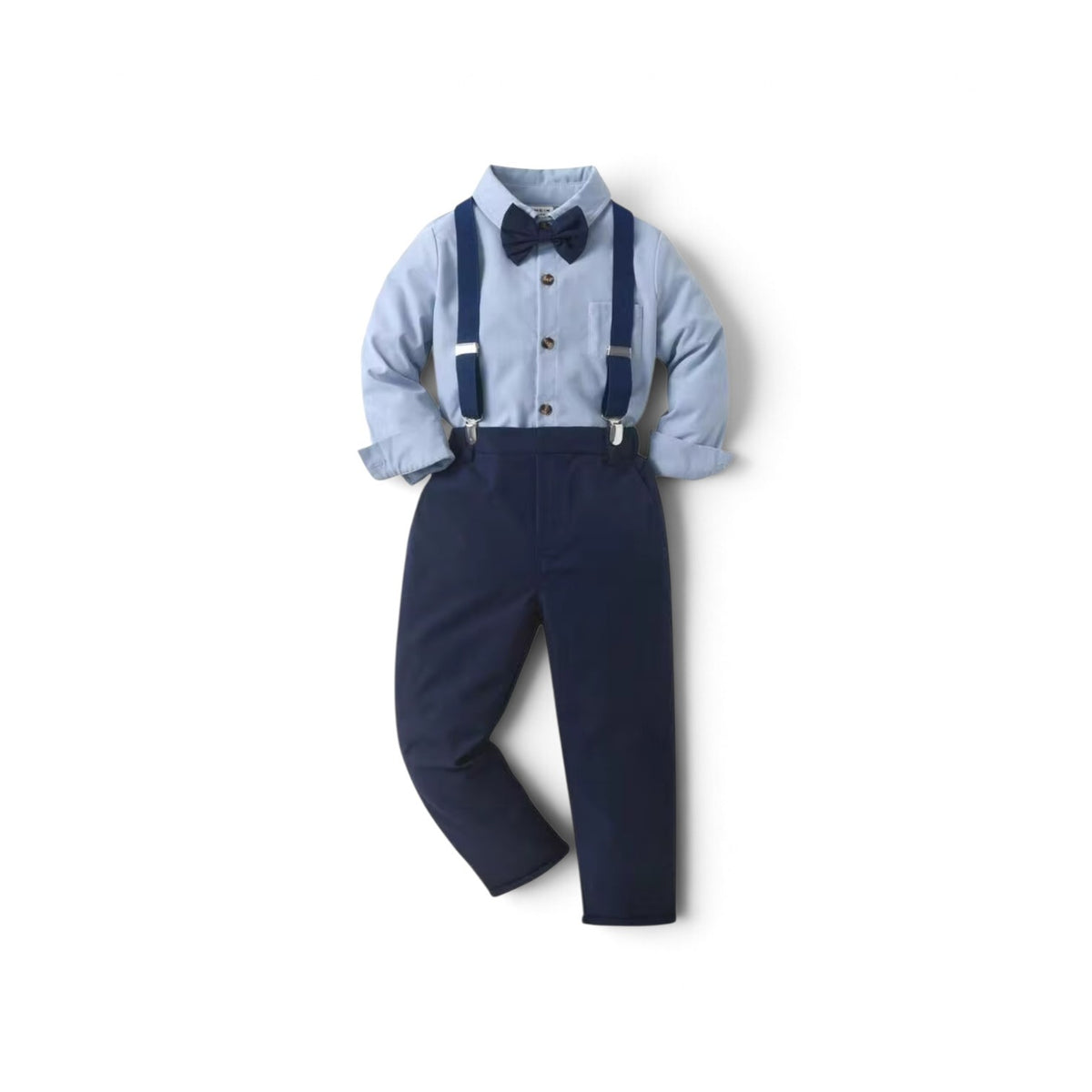 Boys blue suspender set 2k6