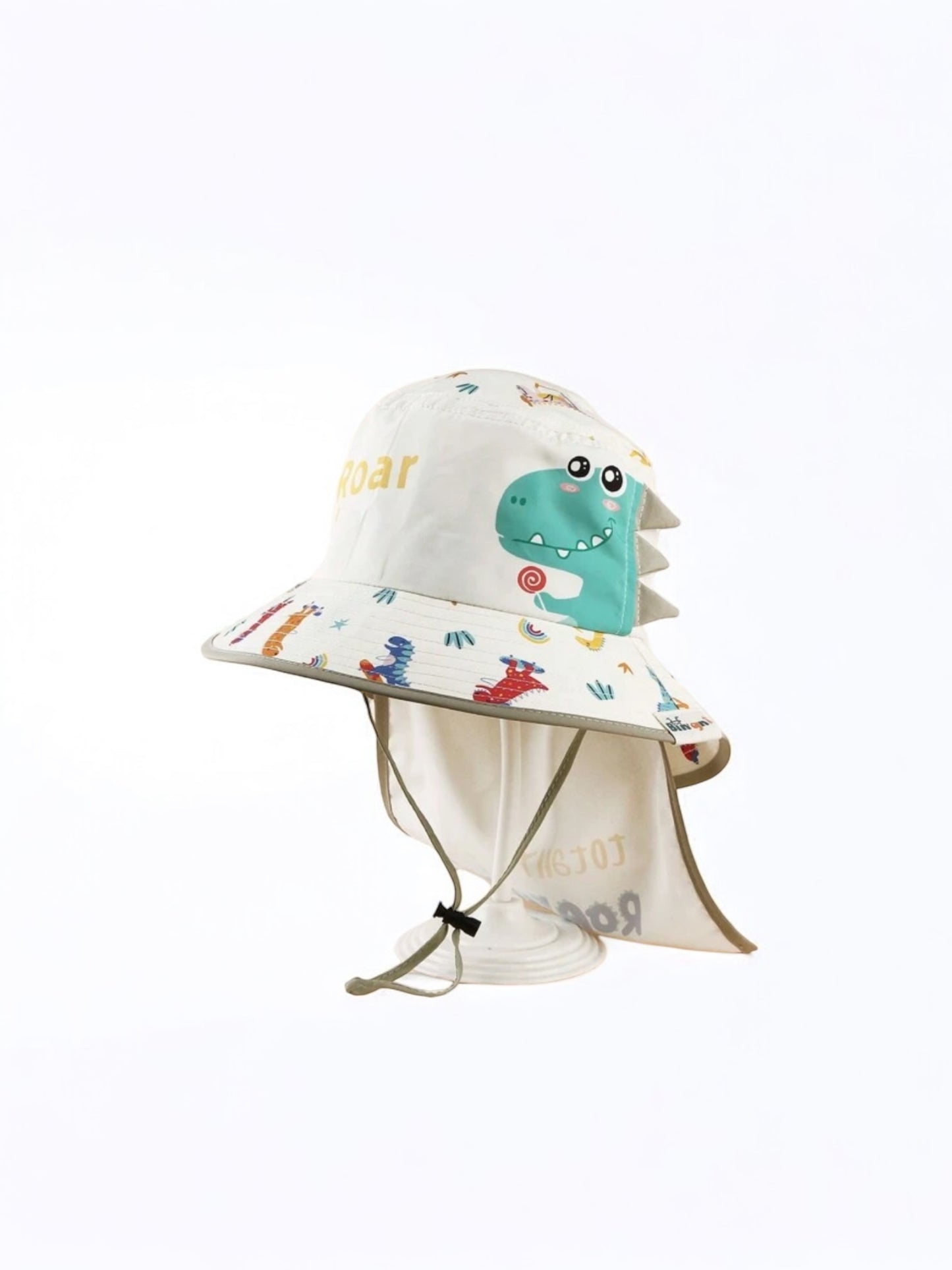 Roar dino baby hat