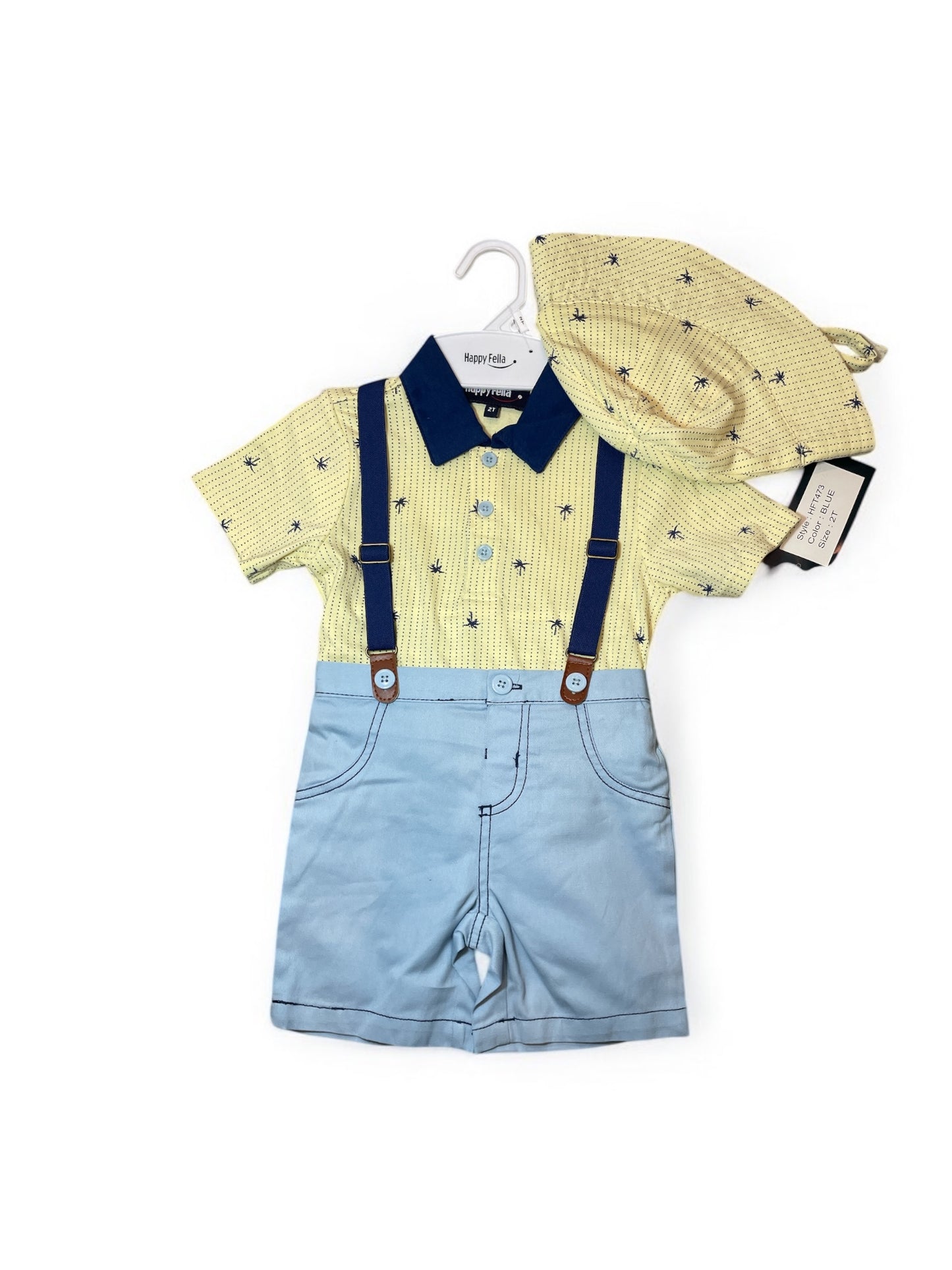 Happy fella 5pc yellow formal set