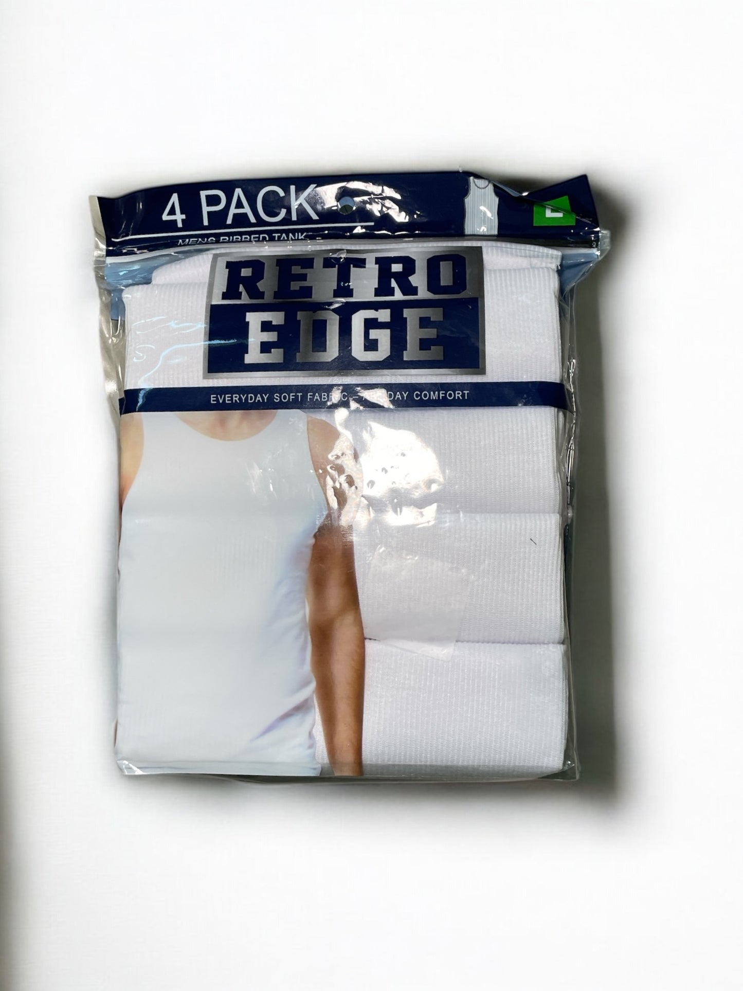 Retro edge teen boy/men undershirt 4pk