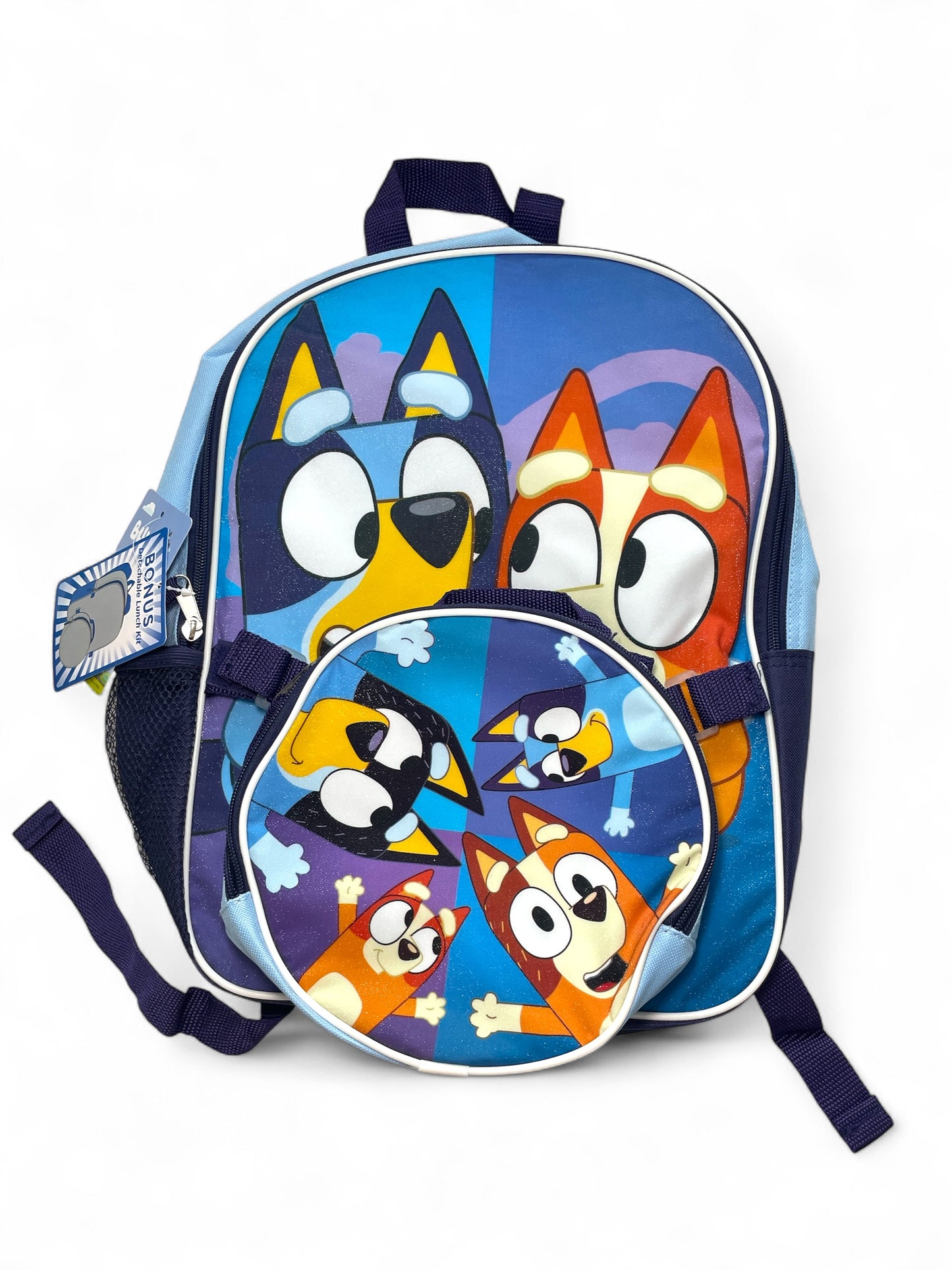 Bluey 2pc boys backpack