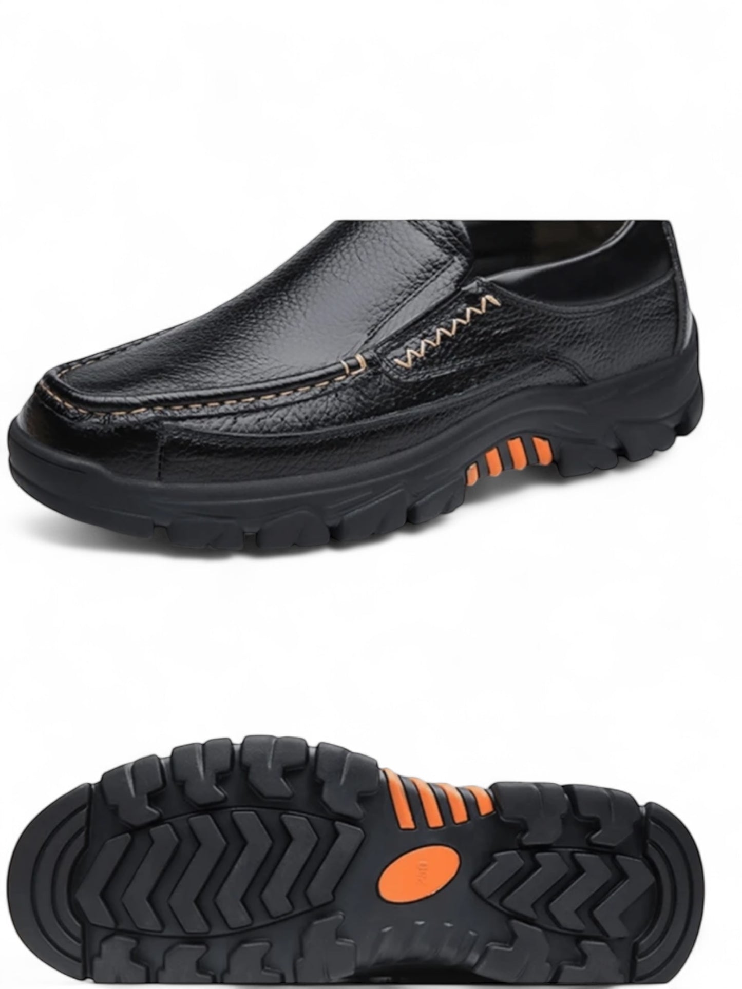 Boys black school shoes