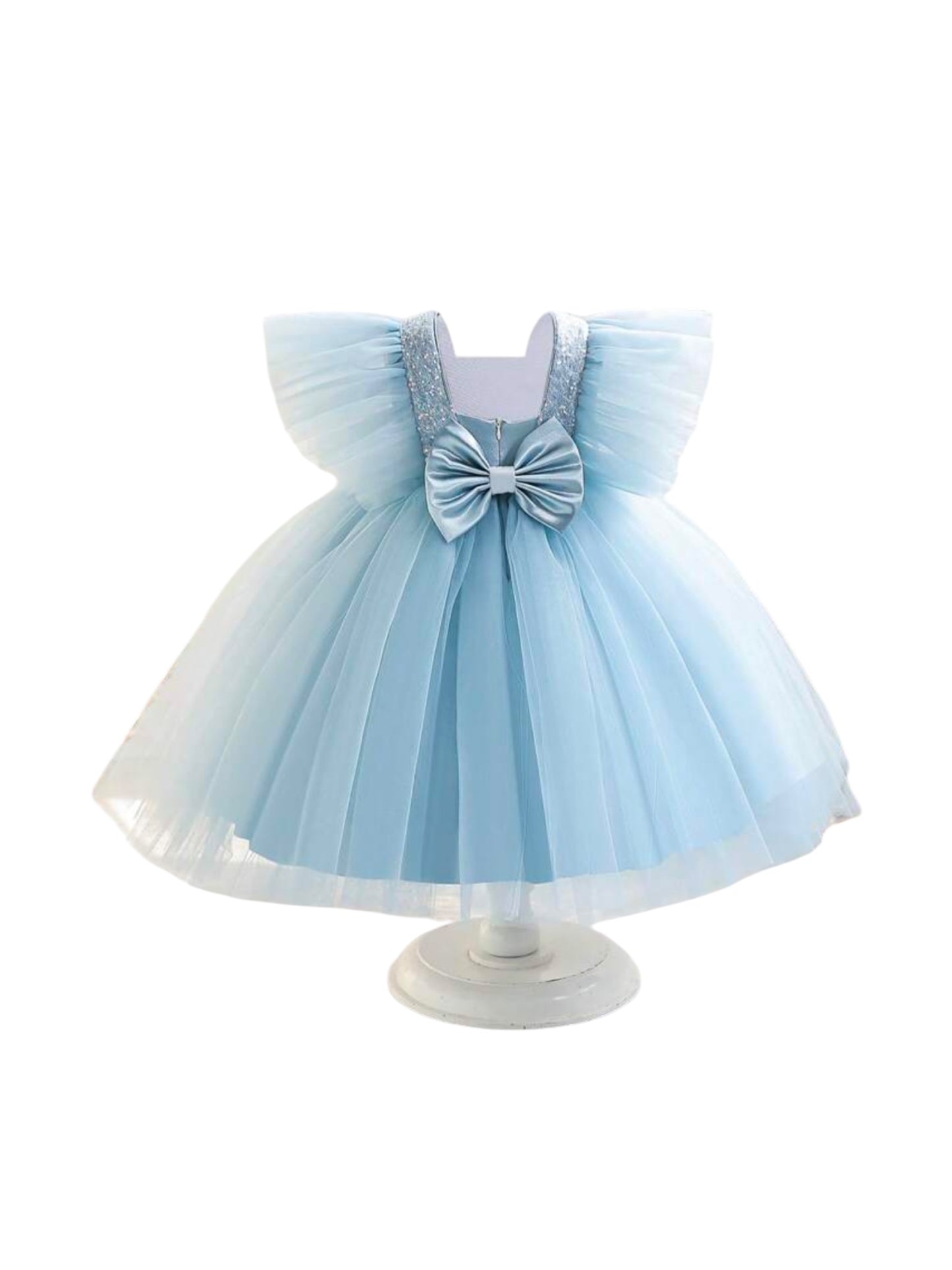 Blue girl formal dress Christmas 2k5
