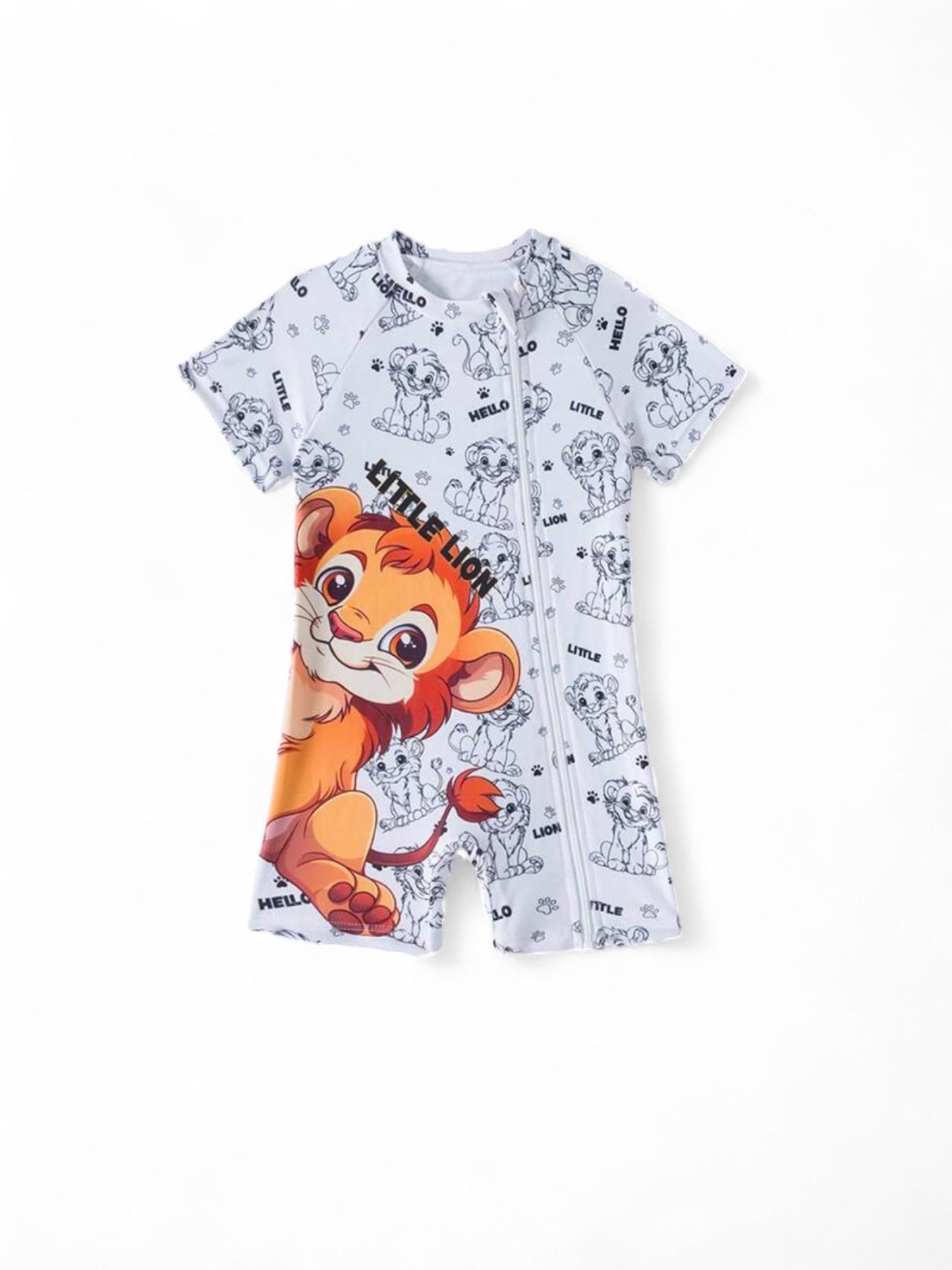 Little lion baby swimsuit