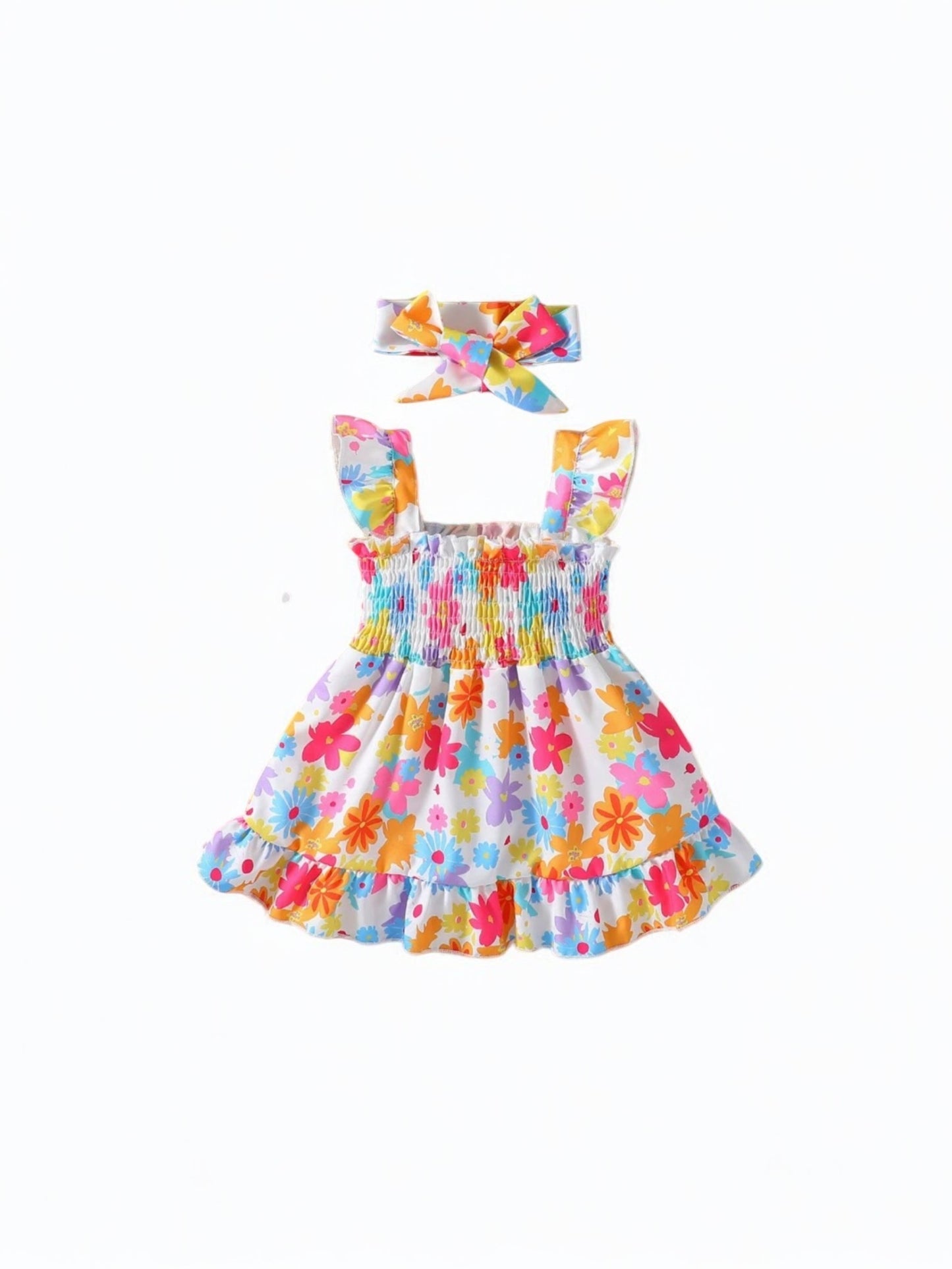 Multicolor floral dress
