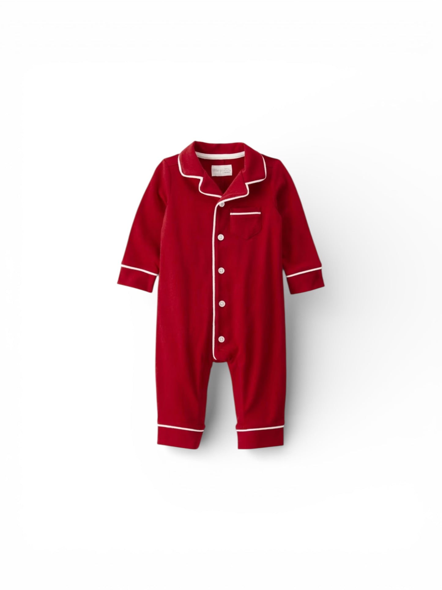 Carter’s red & white baby sleepers
