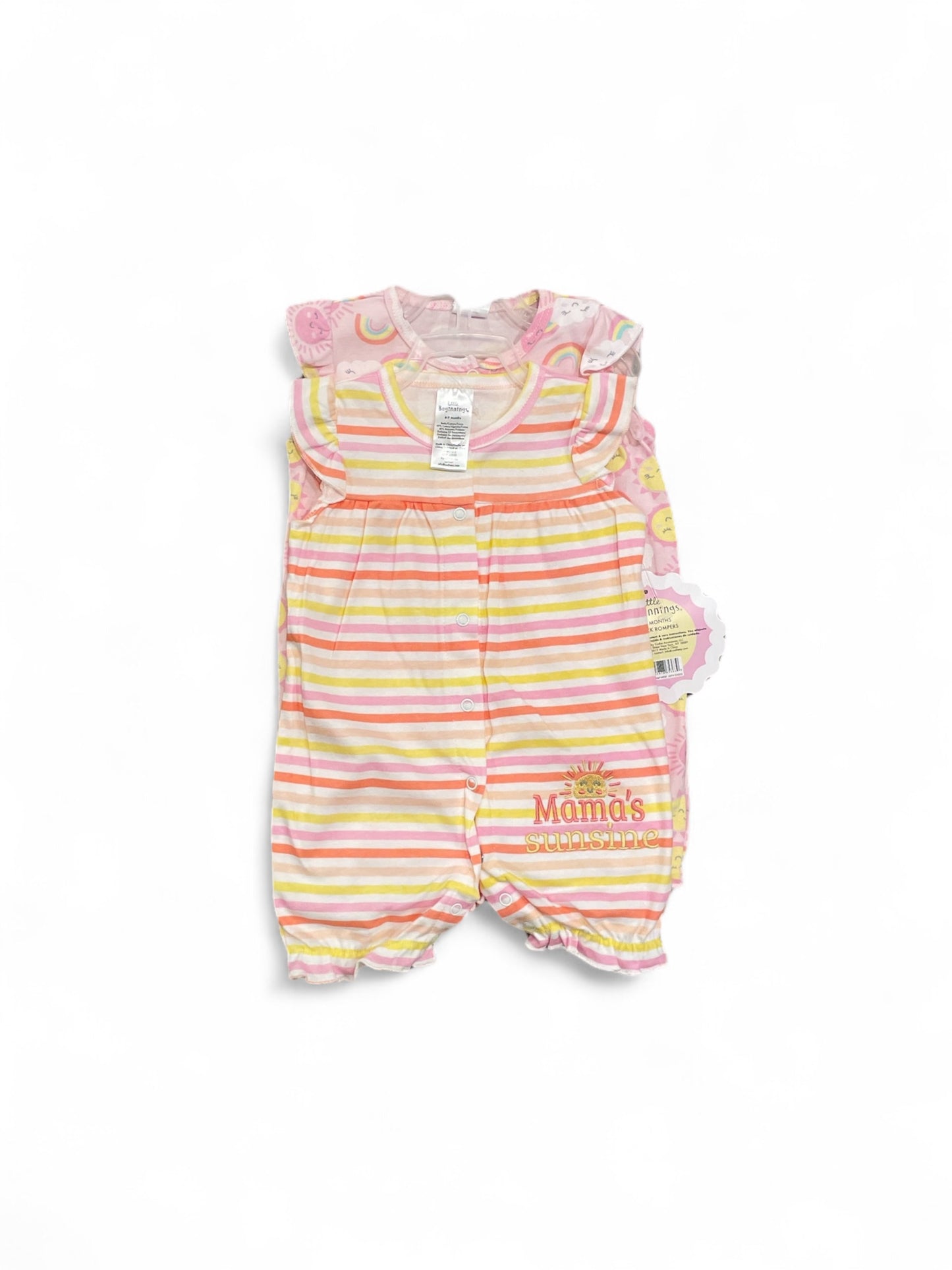 Mama’s sunshine 2pc baby jumper/romper set