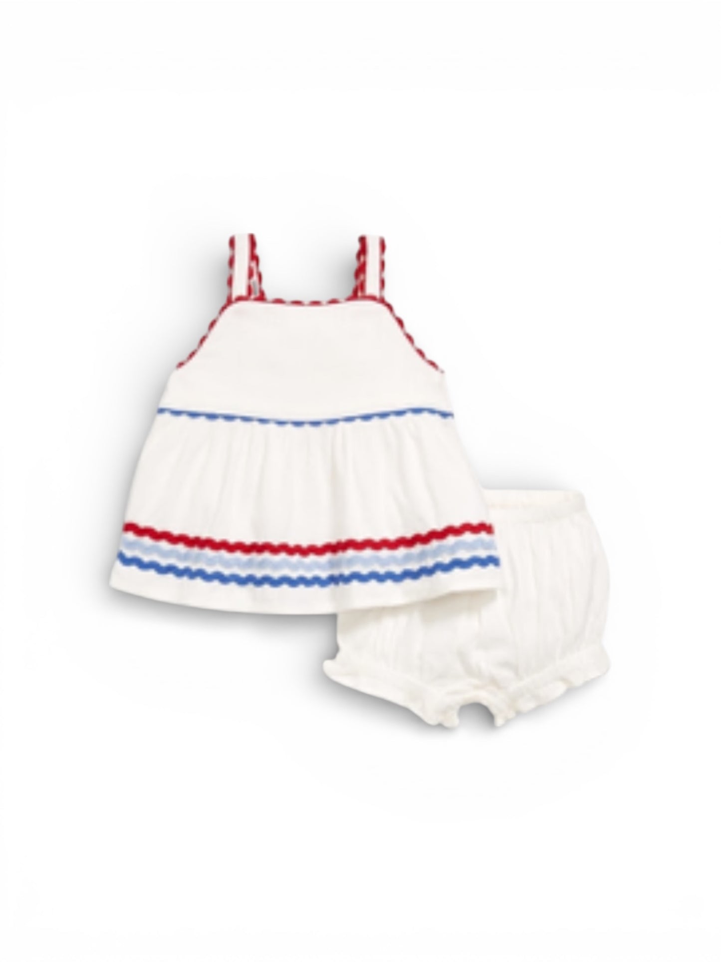 Old navy red white & blue baby set