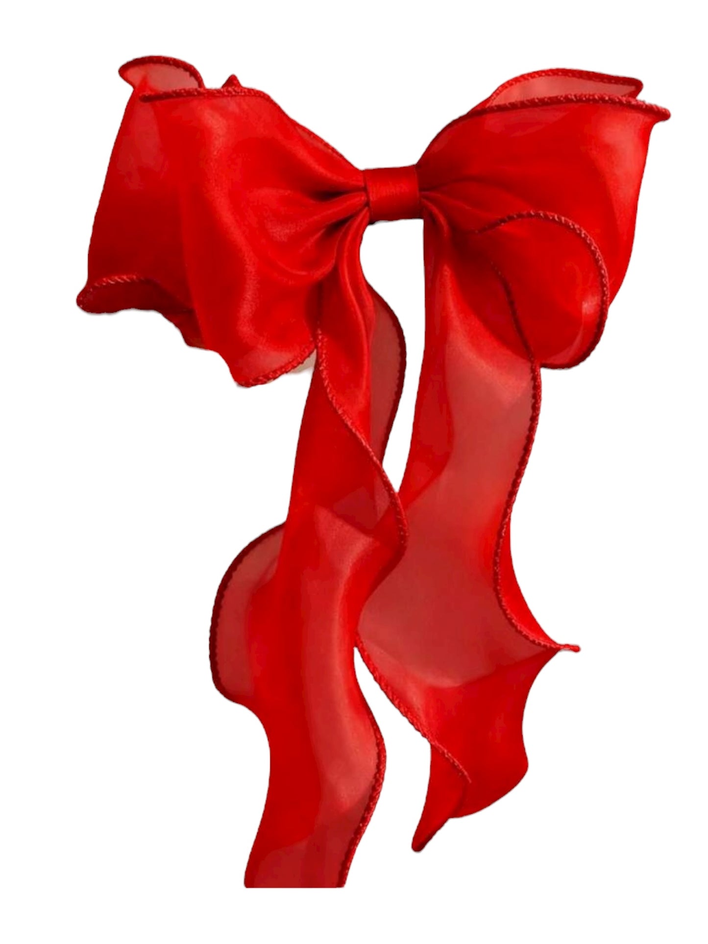 Christmas hair bow