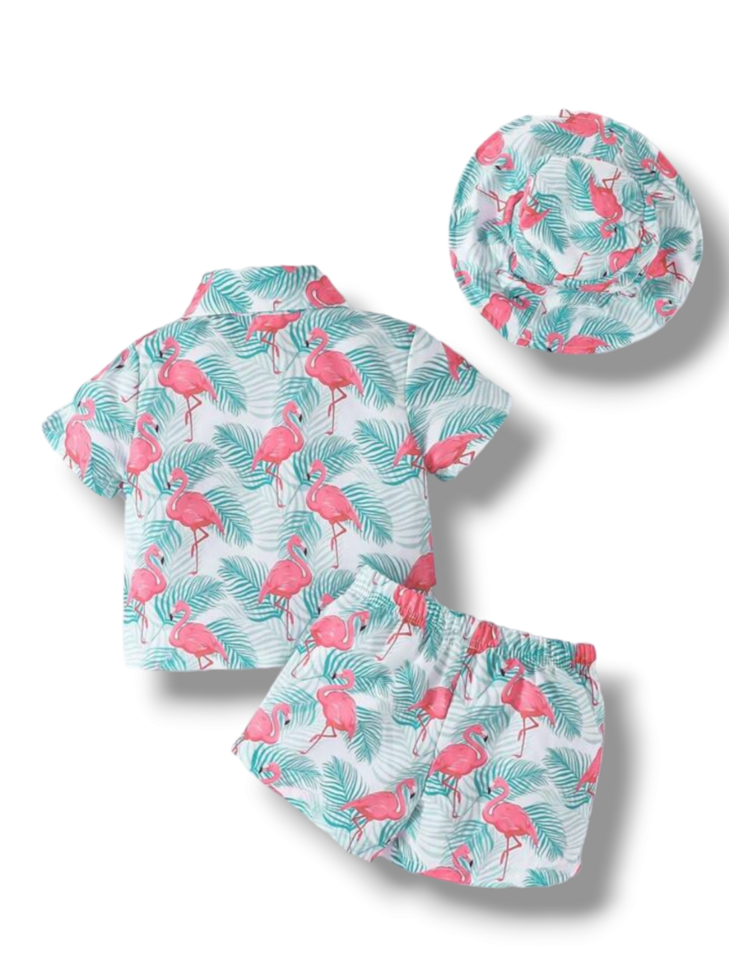 Flamingo 3 pc baby set