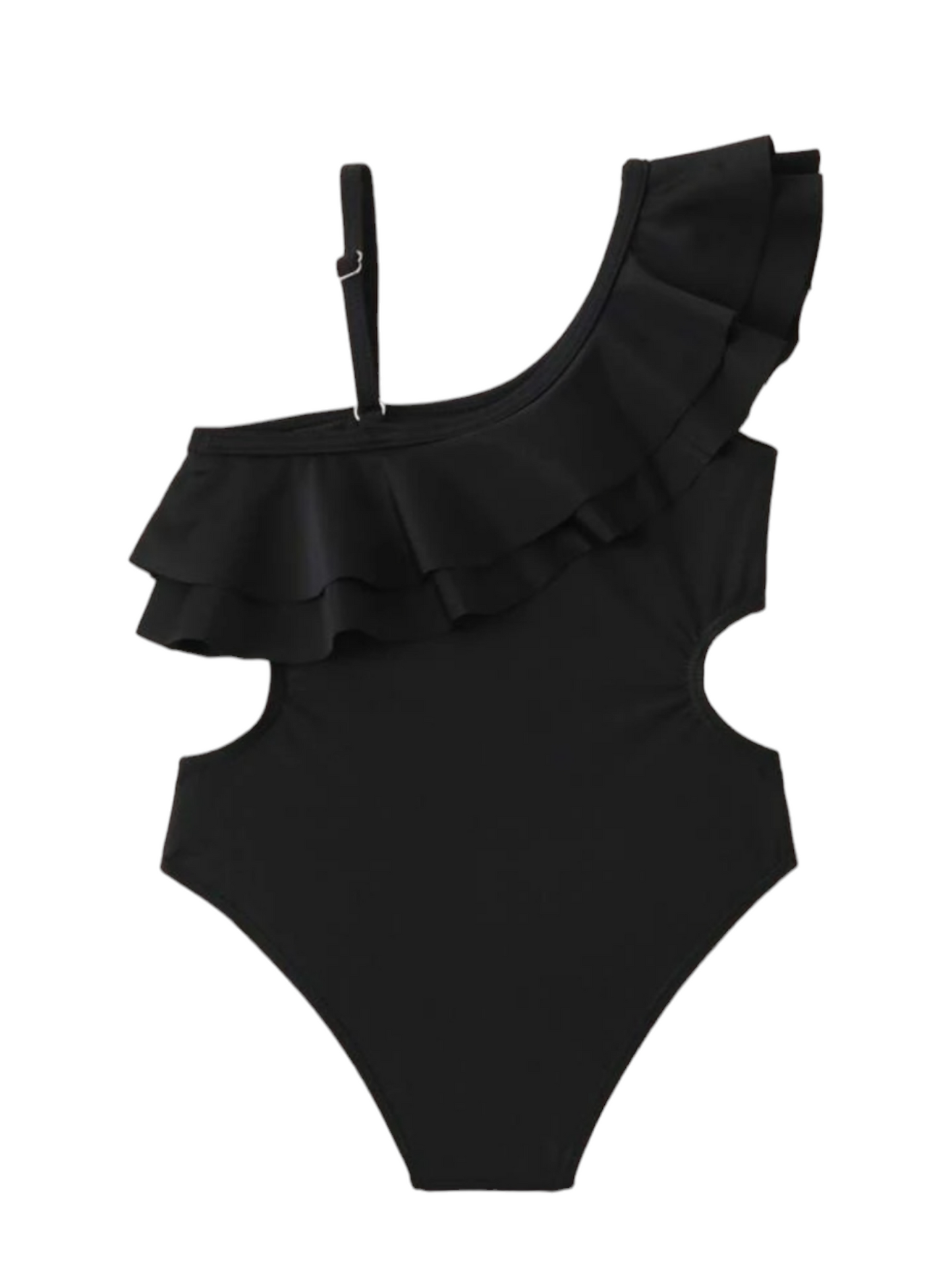 Black onsie girl swimsuit