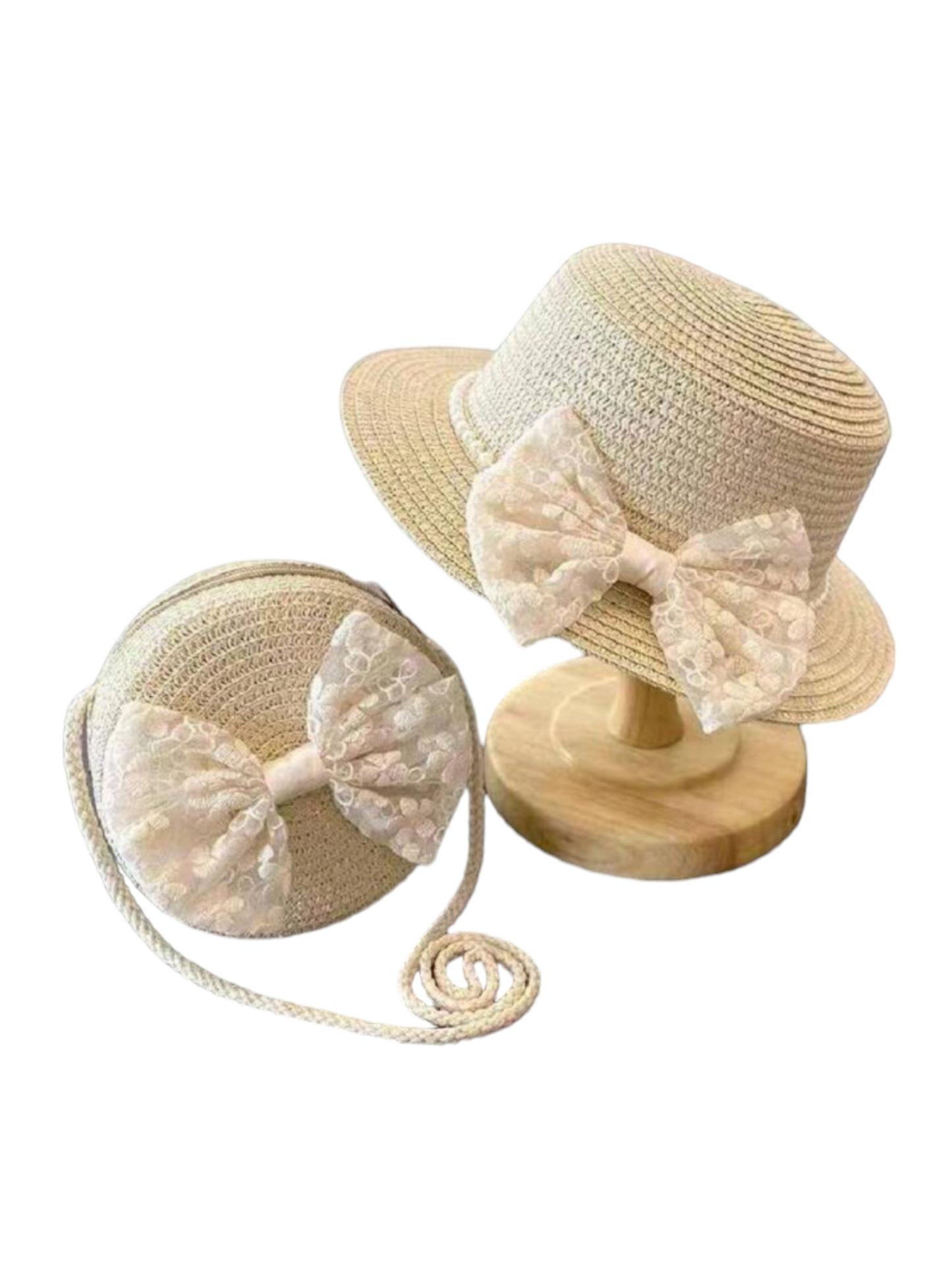 Girls hat & purse set
