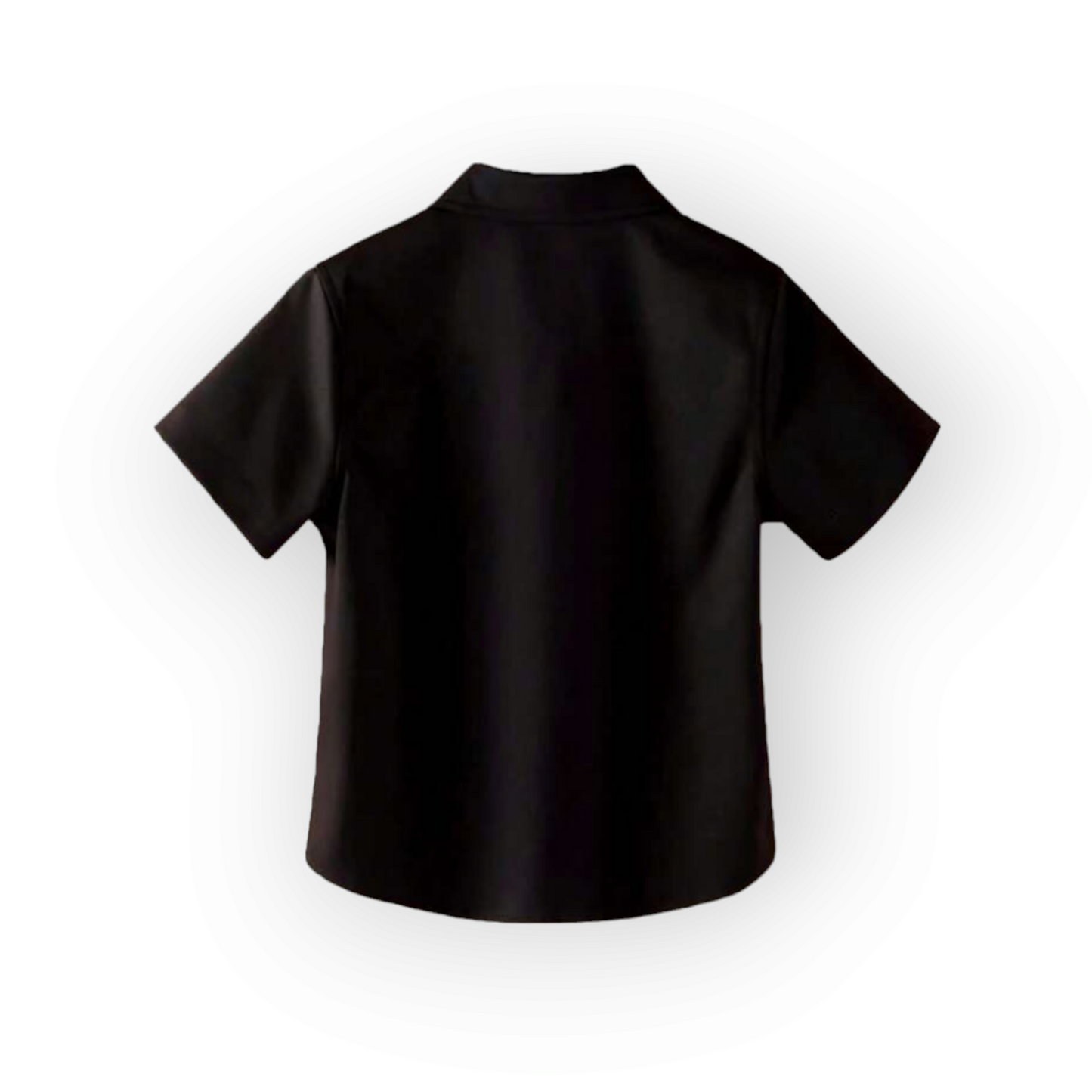 Boy black short sleeve shirt