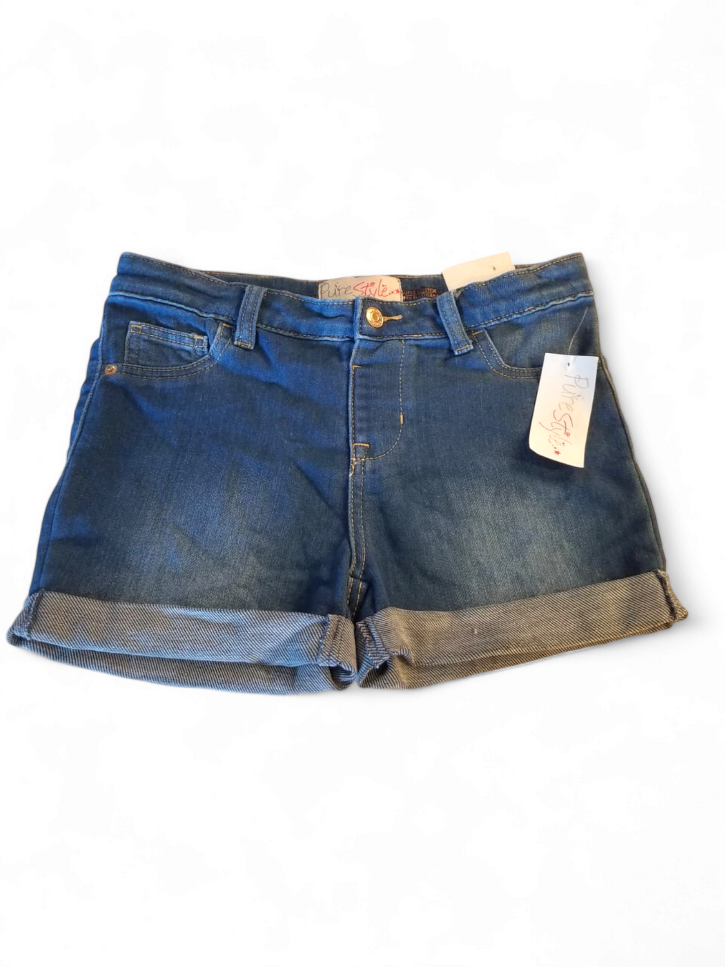 Pure style girl jeans shorts