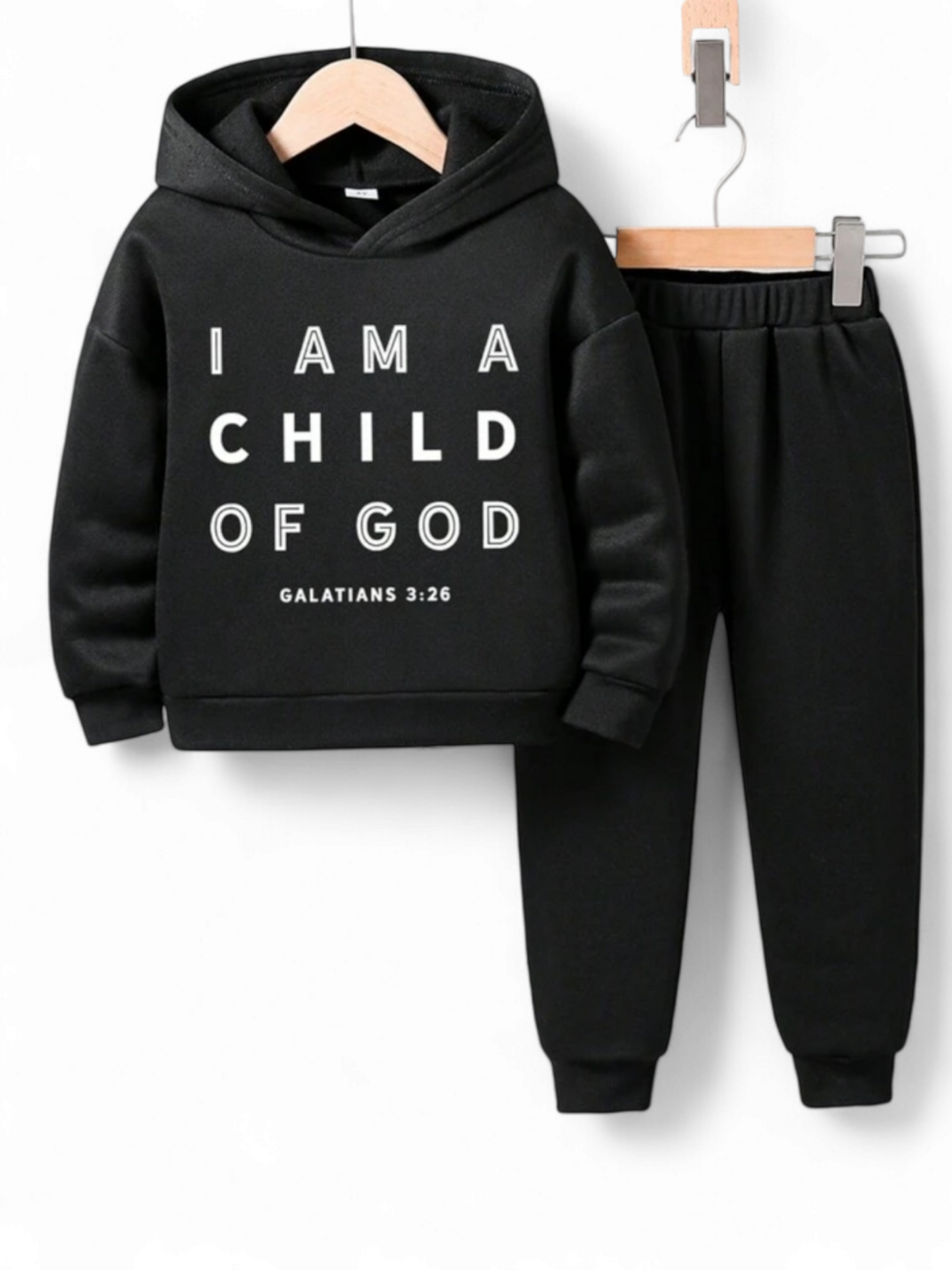I am a child of God boy set sweats