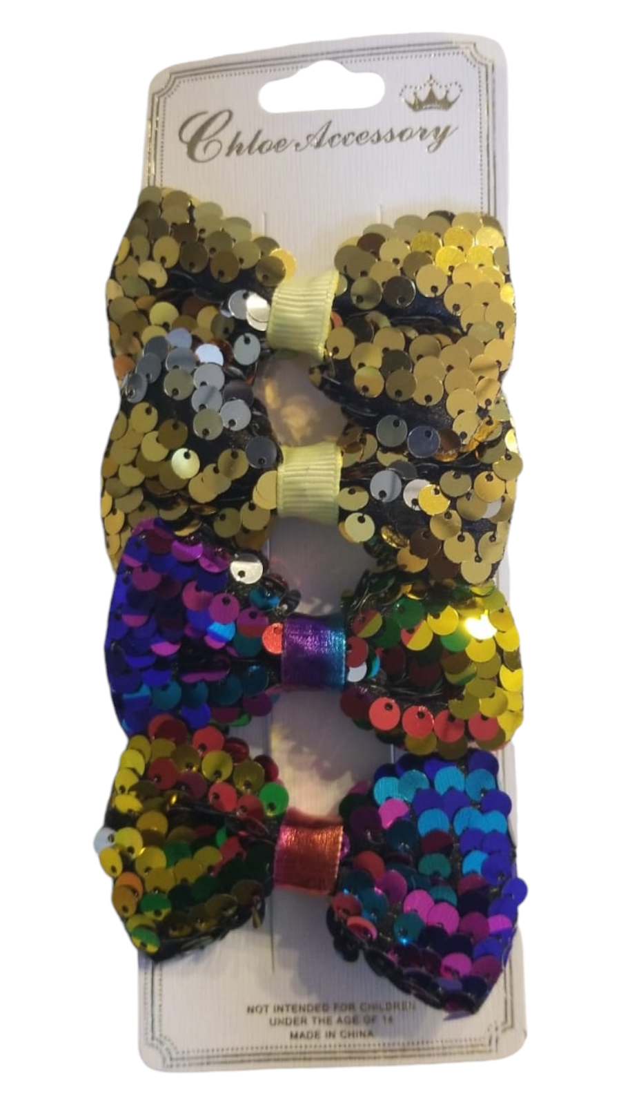 Small sequence hair clip