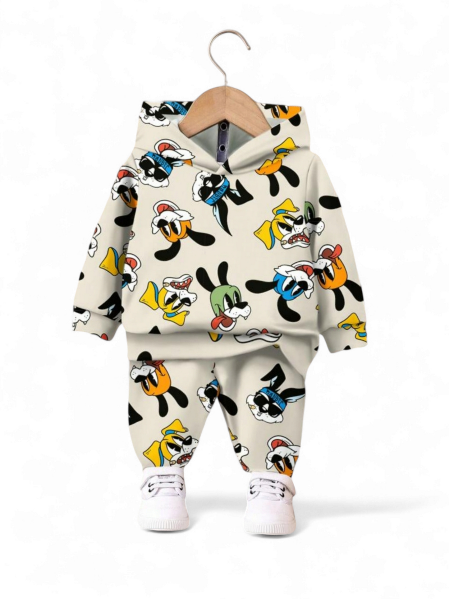 Cartoon boy sweats baby set