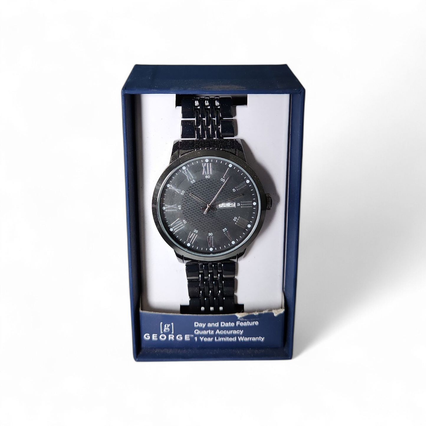 George black day & day feature teen boy watch