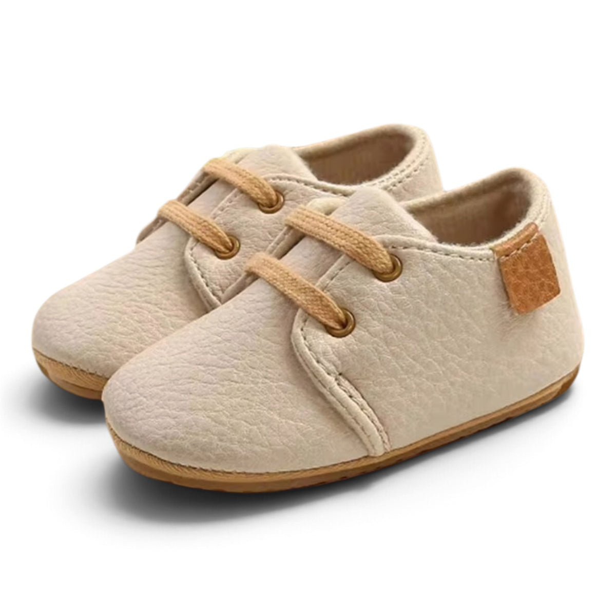 Beige lace baby shoes 2k6