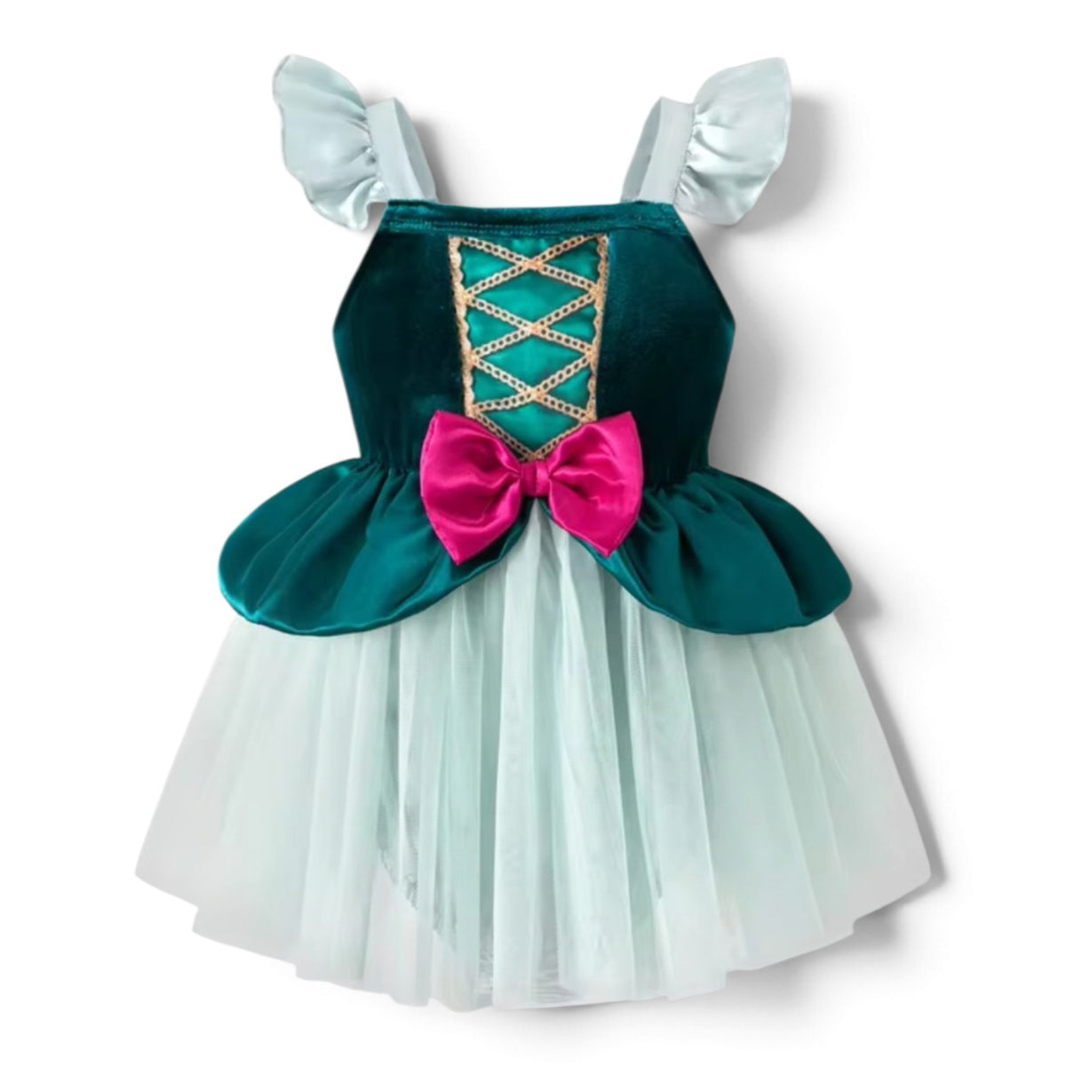 Baby green princess dress