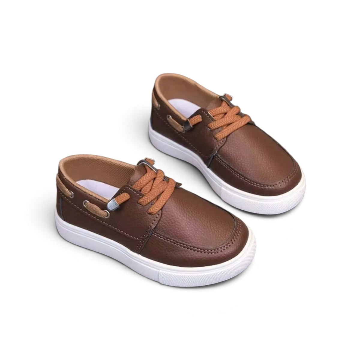 Boy brown sneaker shoes 2k6