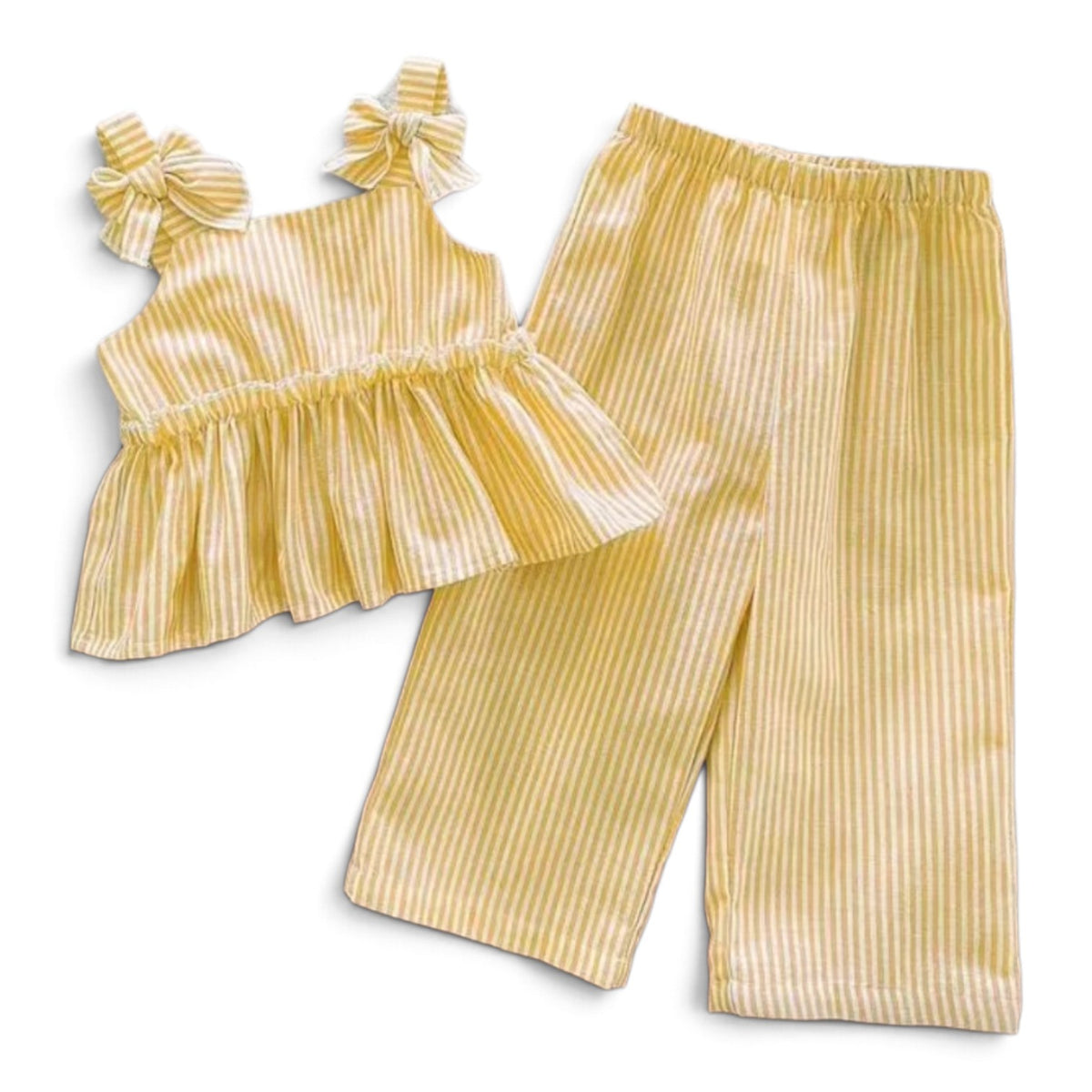 Girls 2pcs yellow set
