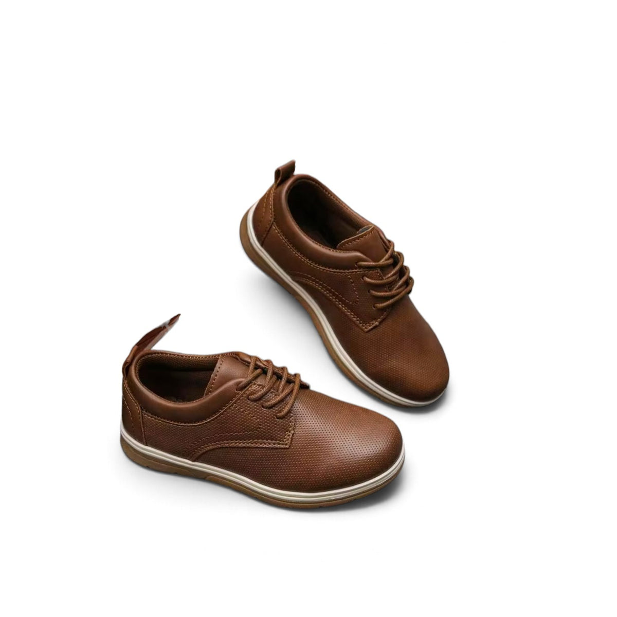 Boys brown lace shoes 2k6