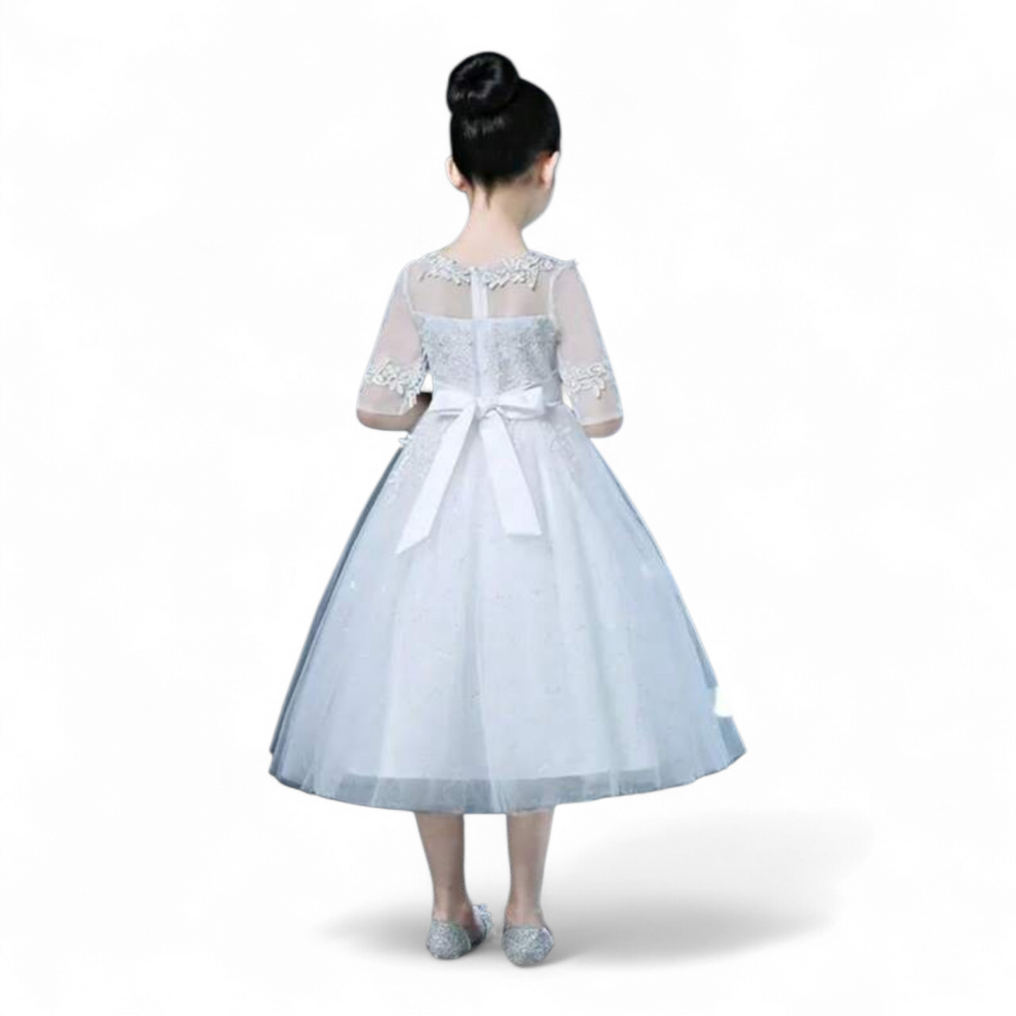 Girls white formal dress 2k6