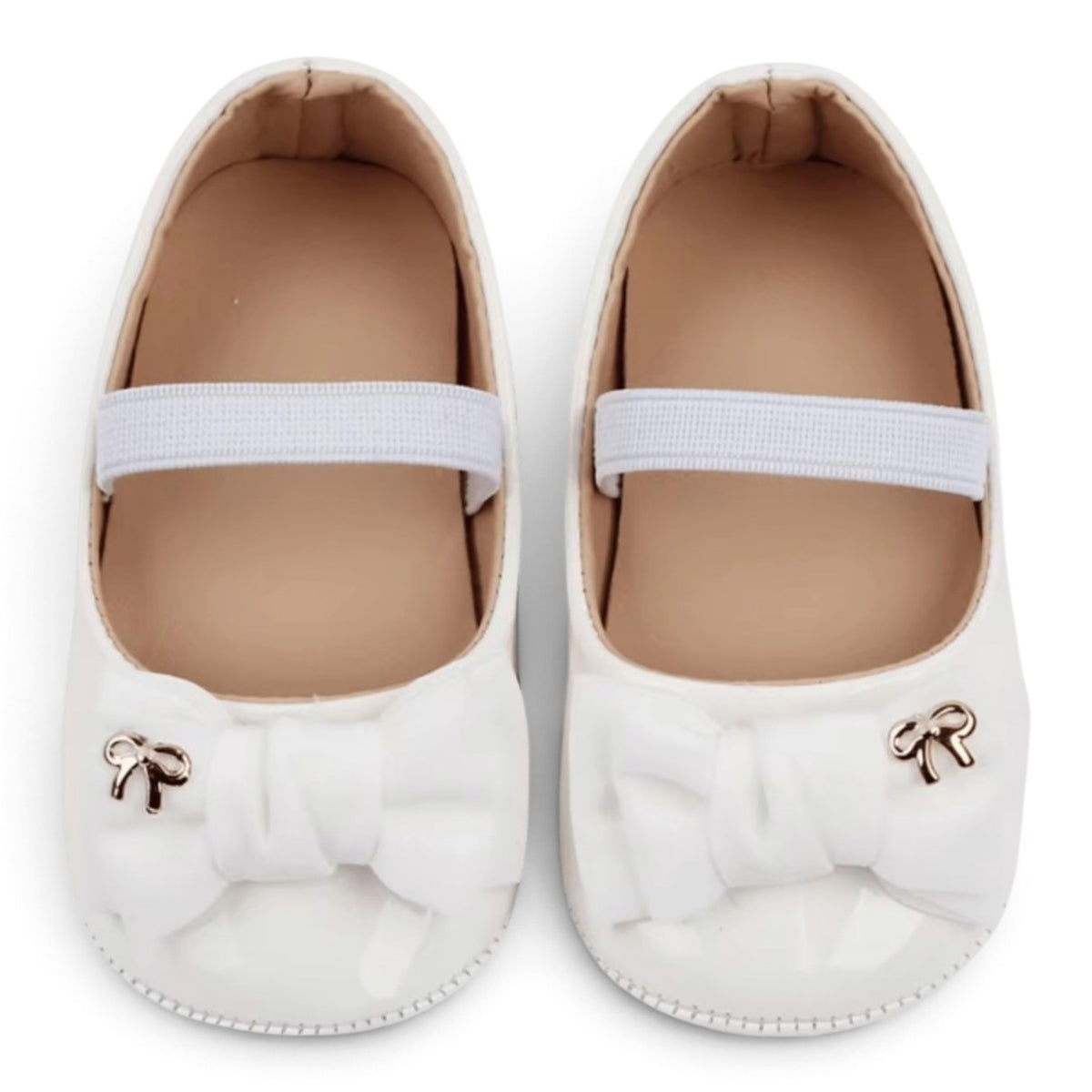 White girls shoes with bow