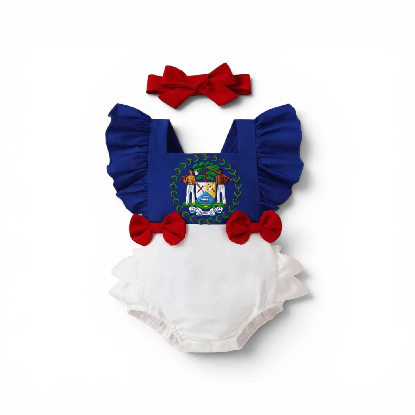 Baby belize ruffle romper