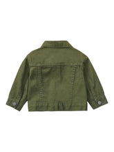 Green baby jeans jacket 2k5