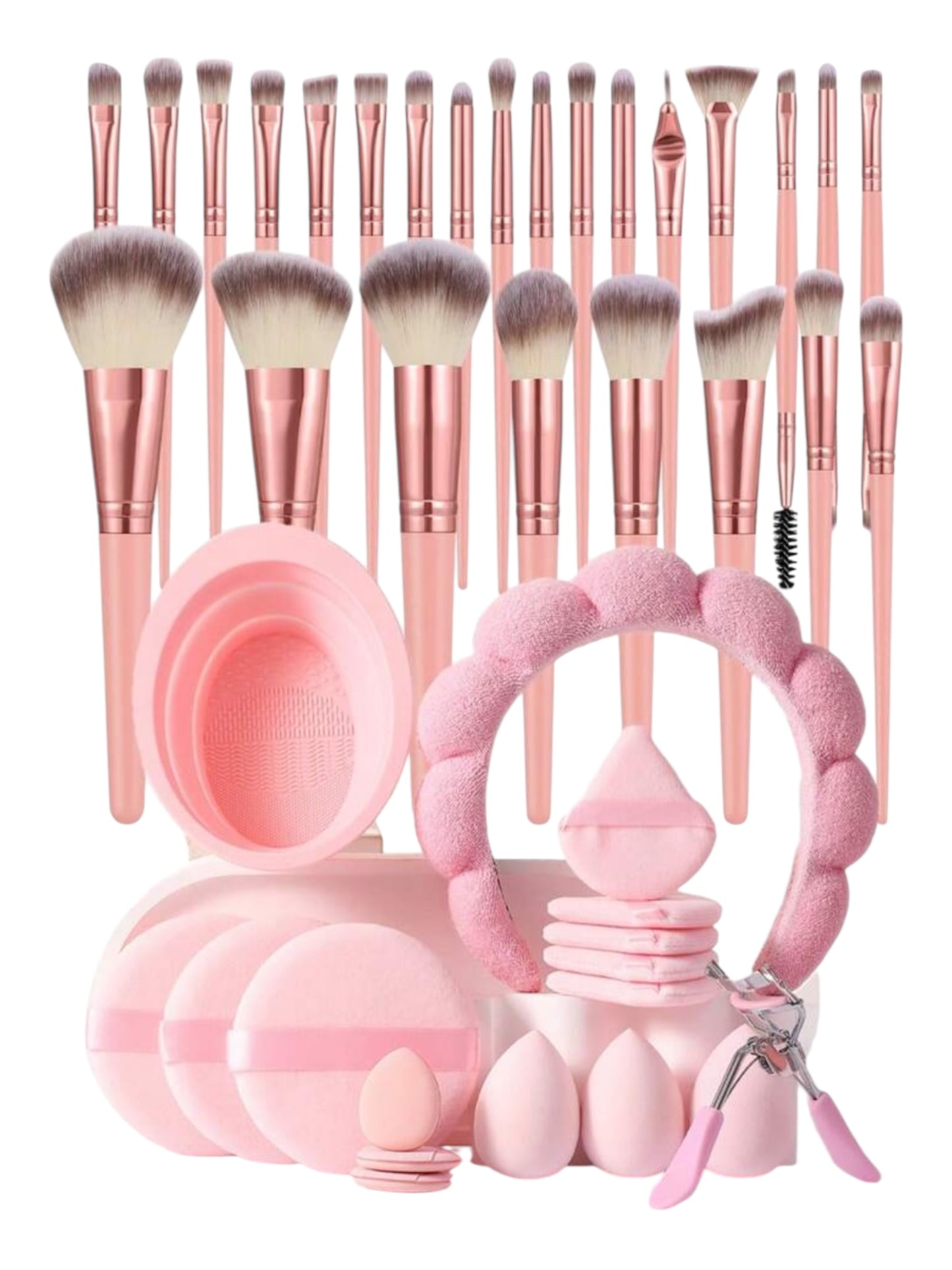 Make up brush set