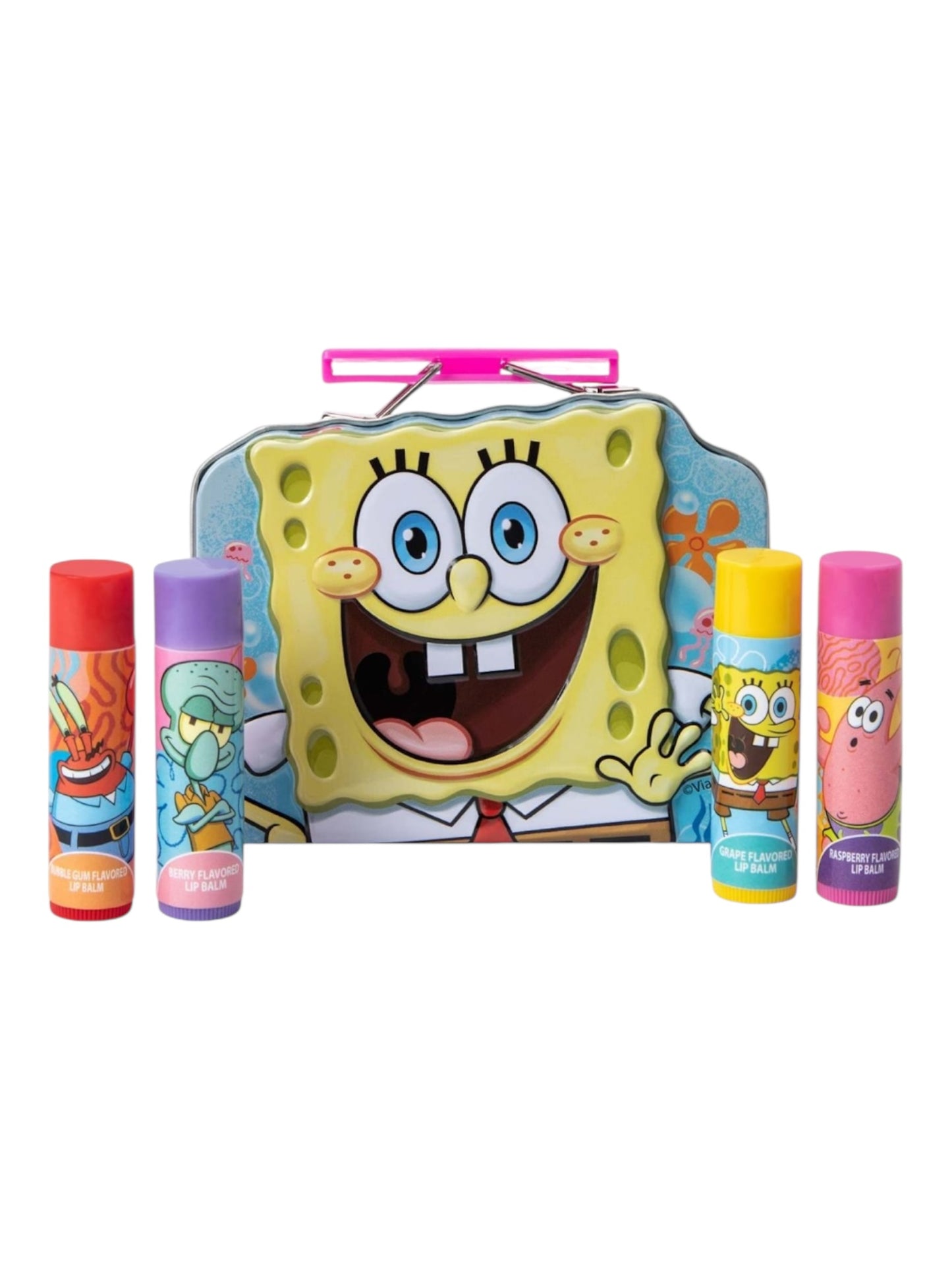 SpongeBob swirl lip-balm set