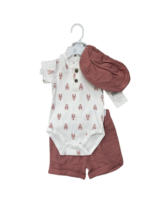 Rachel Zoe crab 3pc baby set