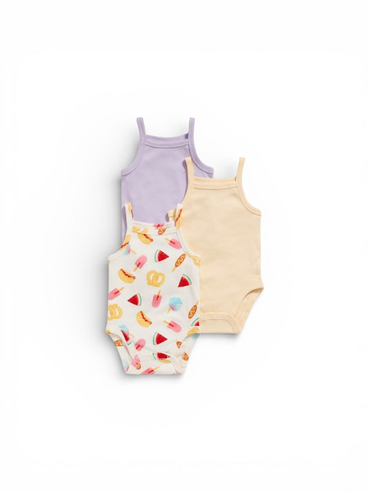 Old navy 3pc  girl onesies set